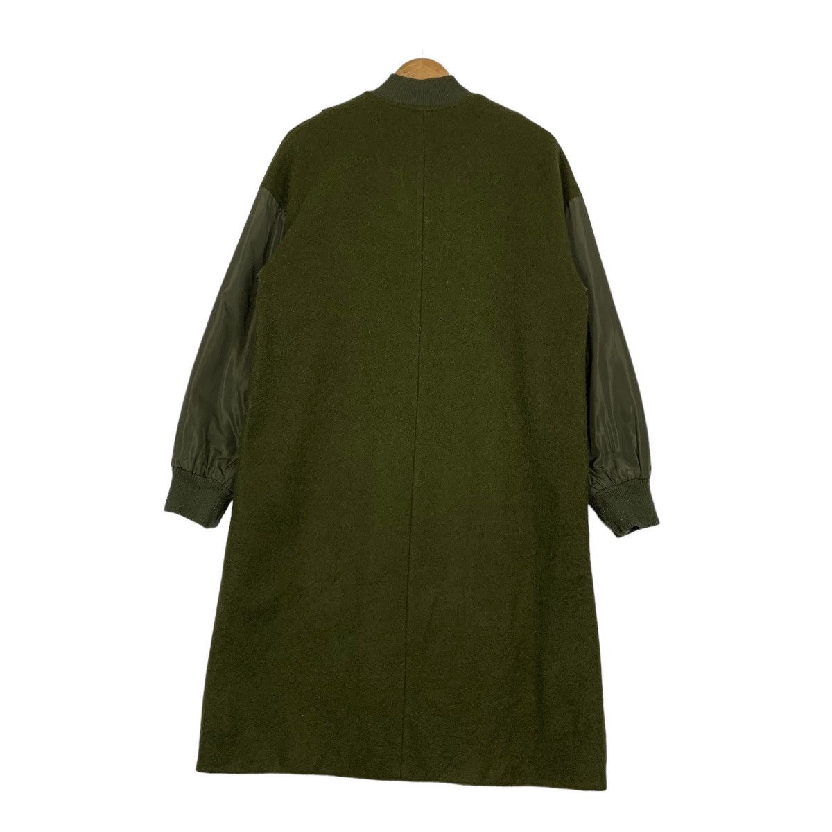 Japanese Brand LOAF Japan Long Bomber Jacket in Green #1158-C53 Size US S / EU 44-46 / 1 - 7 Thumbnail