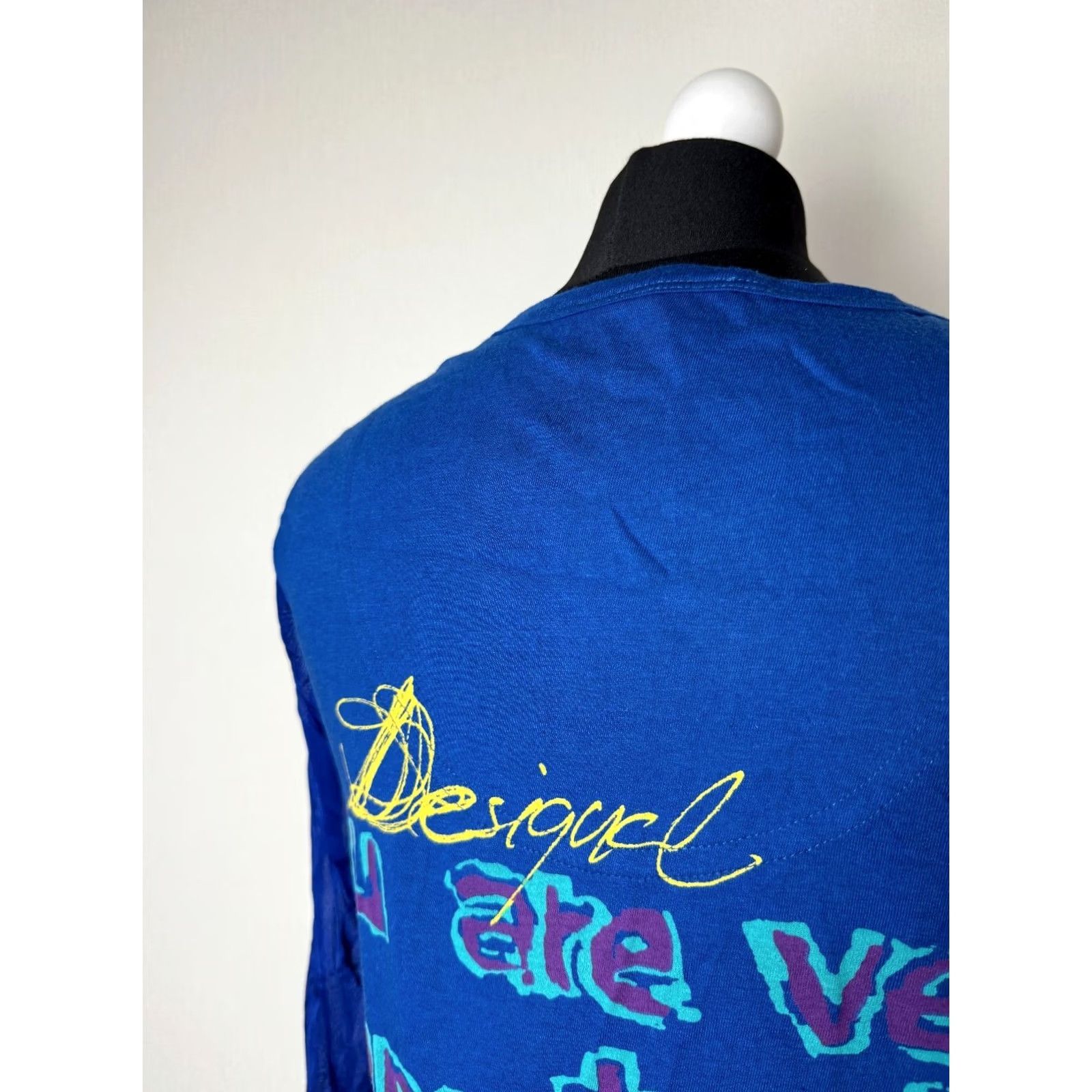 Desigual Desigual womens shirt tunic Blue Size L Size L / US 10 / IT 46 - 6 Thumbnail