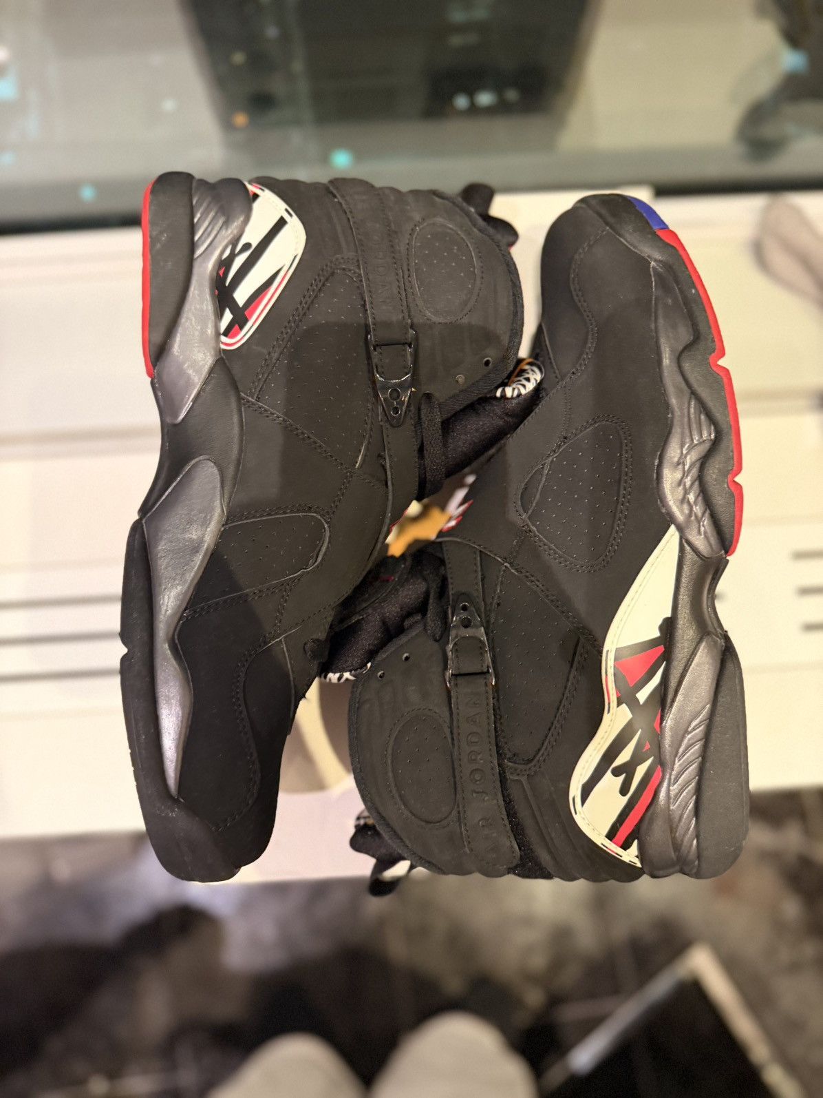 Jordan Brand 2013 OVO Air Jordan VIII (8) Playoffs Size US 11.5 / EU 44-45 - 2 Thumbnail
