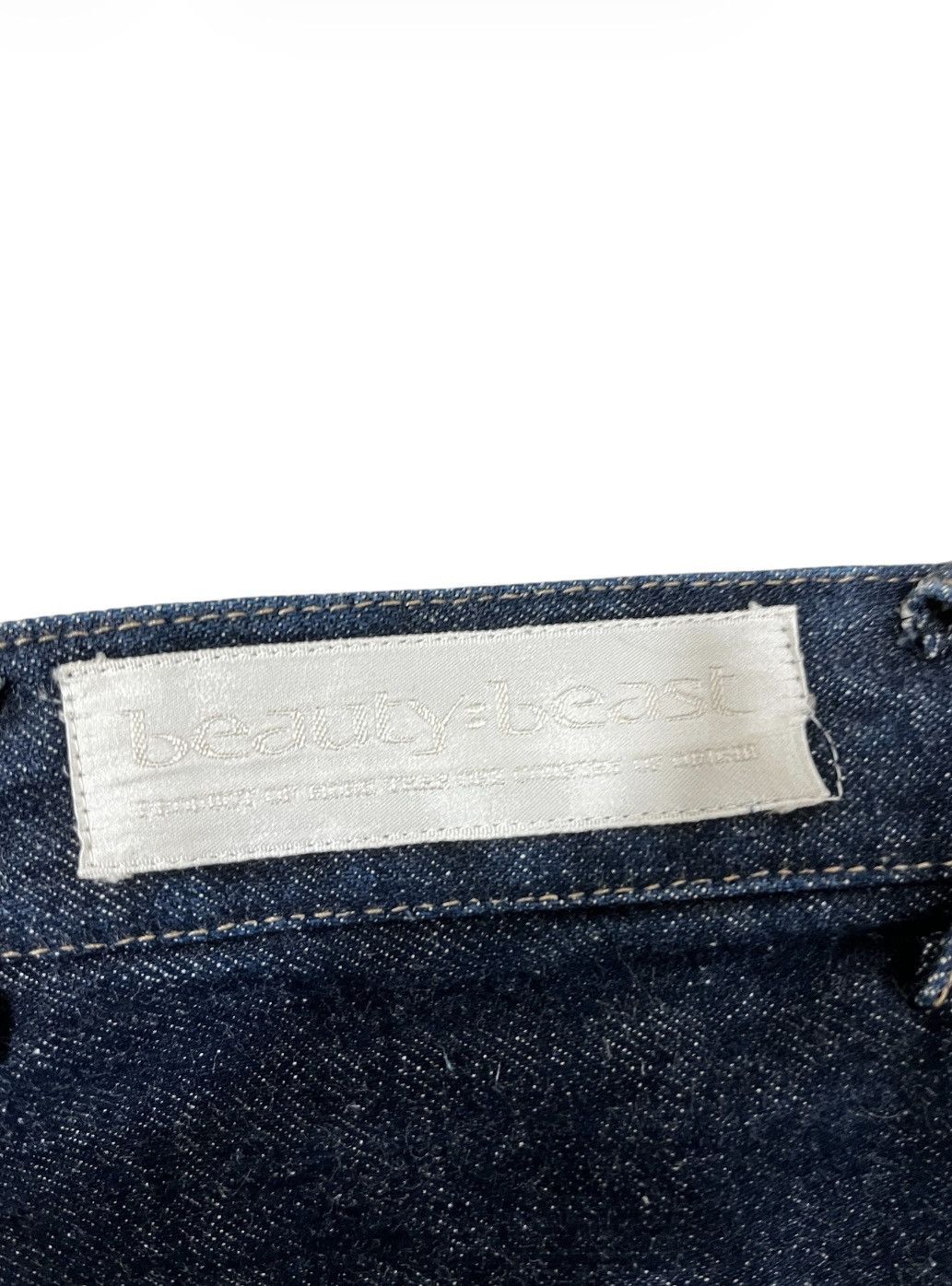 Beauty Beast Beauty:Beast Early 2000s Denim Jeans – Japanese denim Size US 28 / EU 44 - 2 Thumbnail
