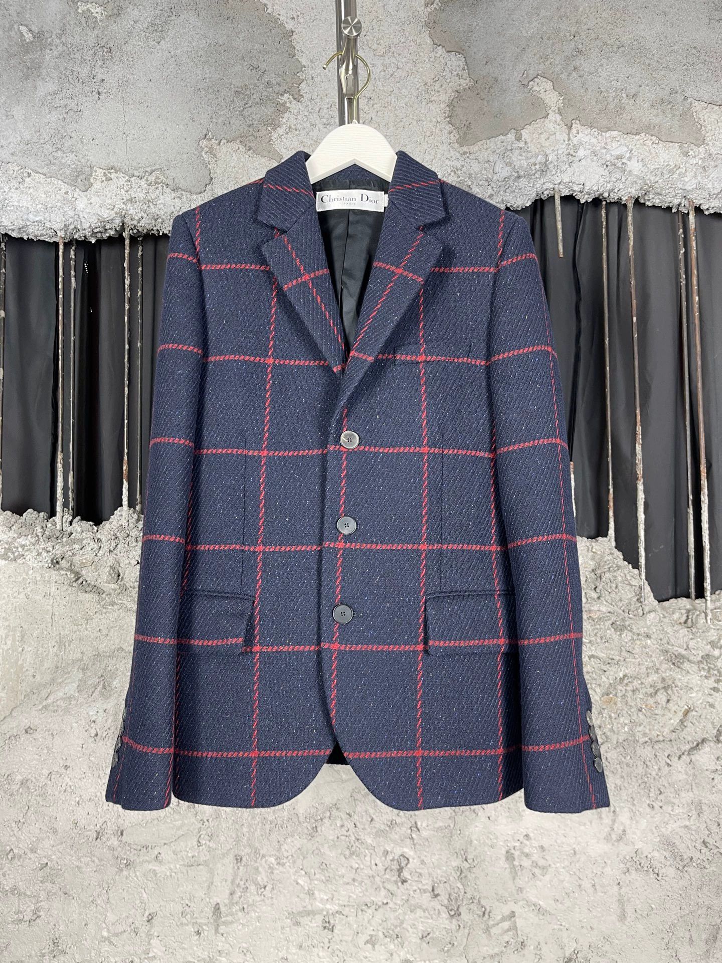 Dior Dior Check Blazer 34 New Size XS / US 0-2 / IT 36-38 - 1 Thumbnail