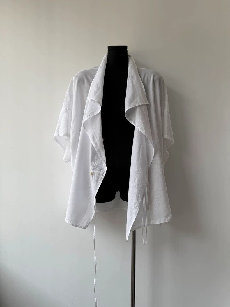 Y's Y's 2023SS Zen Silence Irregular shirt Size US M / EU 48-50 / 2 - 4 Thumbnail