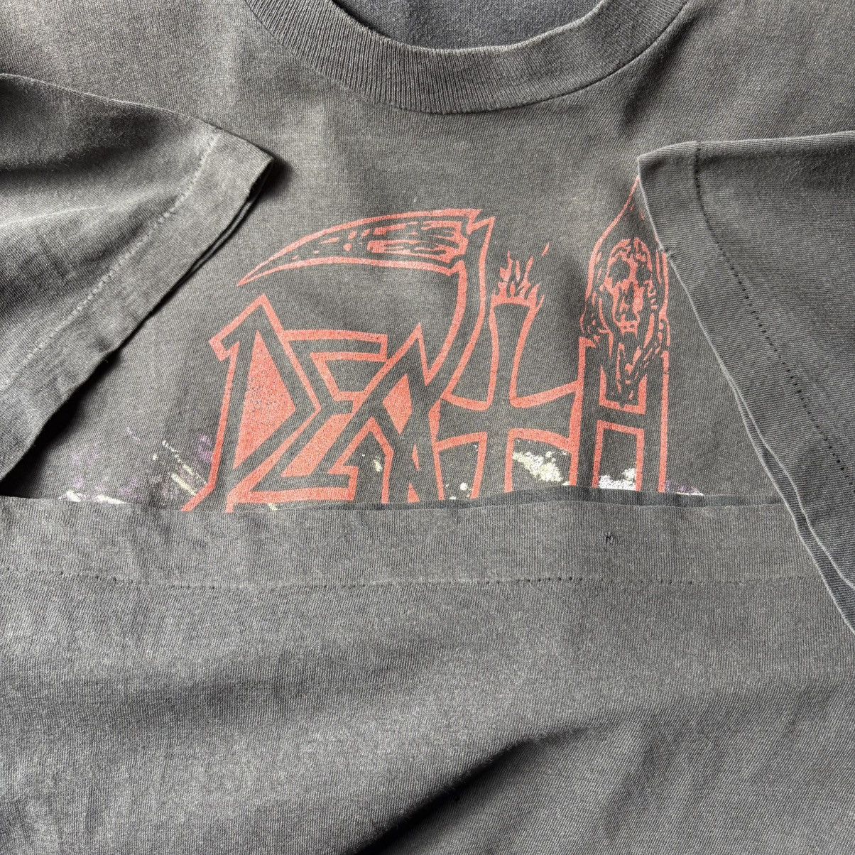Band Tees Vintage 90s Death Individual Thought Patterns Tour Band Tee Size US XL / EU 56 / 4 - 6 Thumbnail