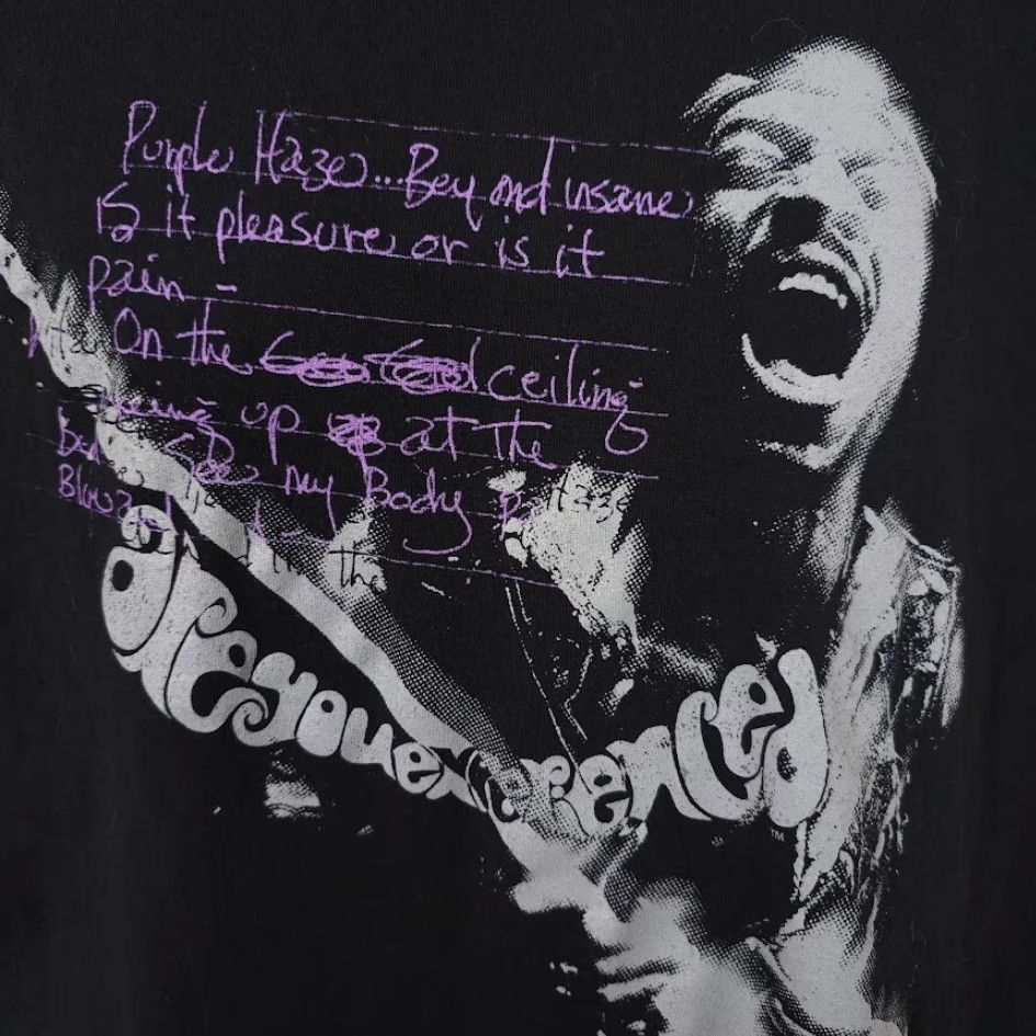 Vintage Jimi Hendrix T Shirt Mens XL Black Are You Experienced Purple Haze Shirt Mens XL Black Jimi Hendrix band shirt concert rock guitar psychedelic Size US XL / EU 56 / 4 - 3 Thumbnail
