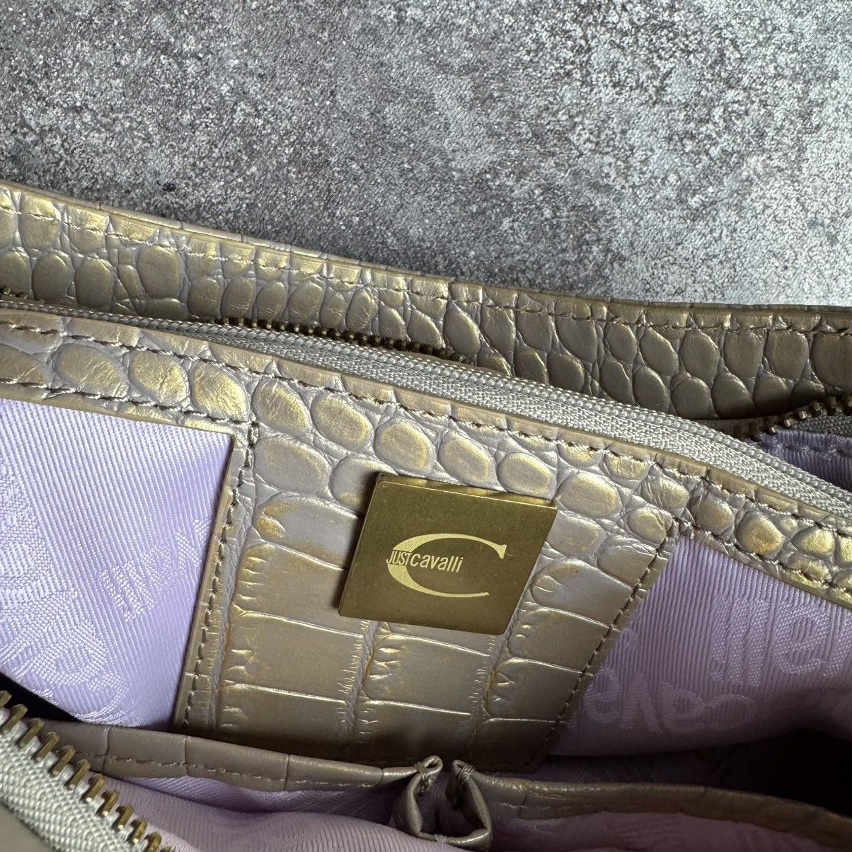 Just Cavalli Just Cavalli Vintage Y2K Monogram Bag Size ONE SIZE - 11 Thumbnail