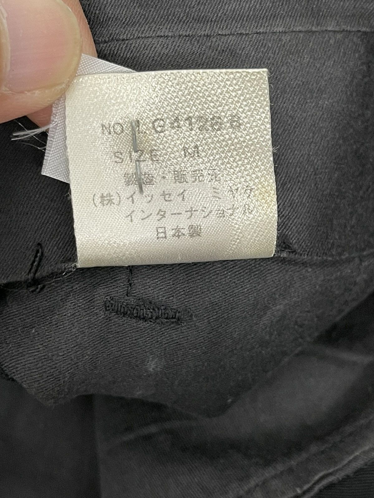 Issey Miyake Vtg 80s Wool Trouser Issey Miyake Wide Tapered 6🟦5 Size US 31 - 22 Thumbnail