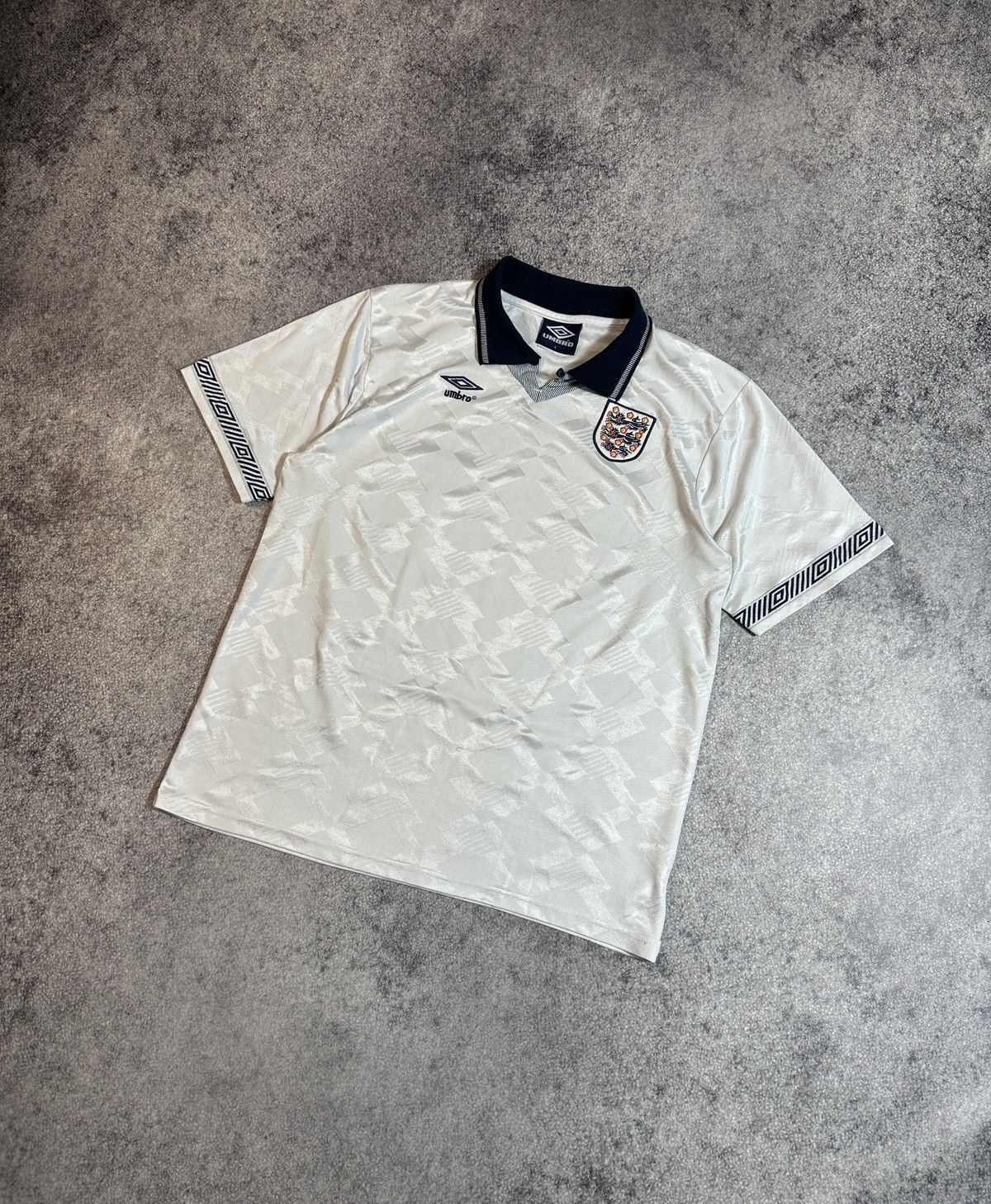 Vintage England Umbro Soccer Jersey 90s Blokecore Rare Style