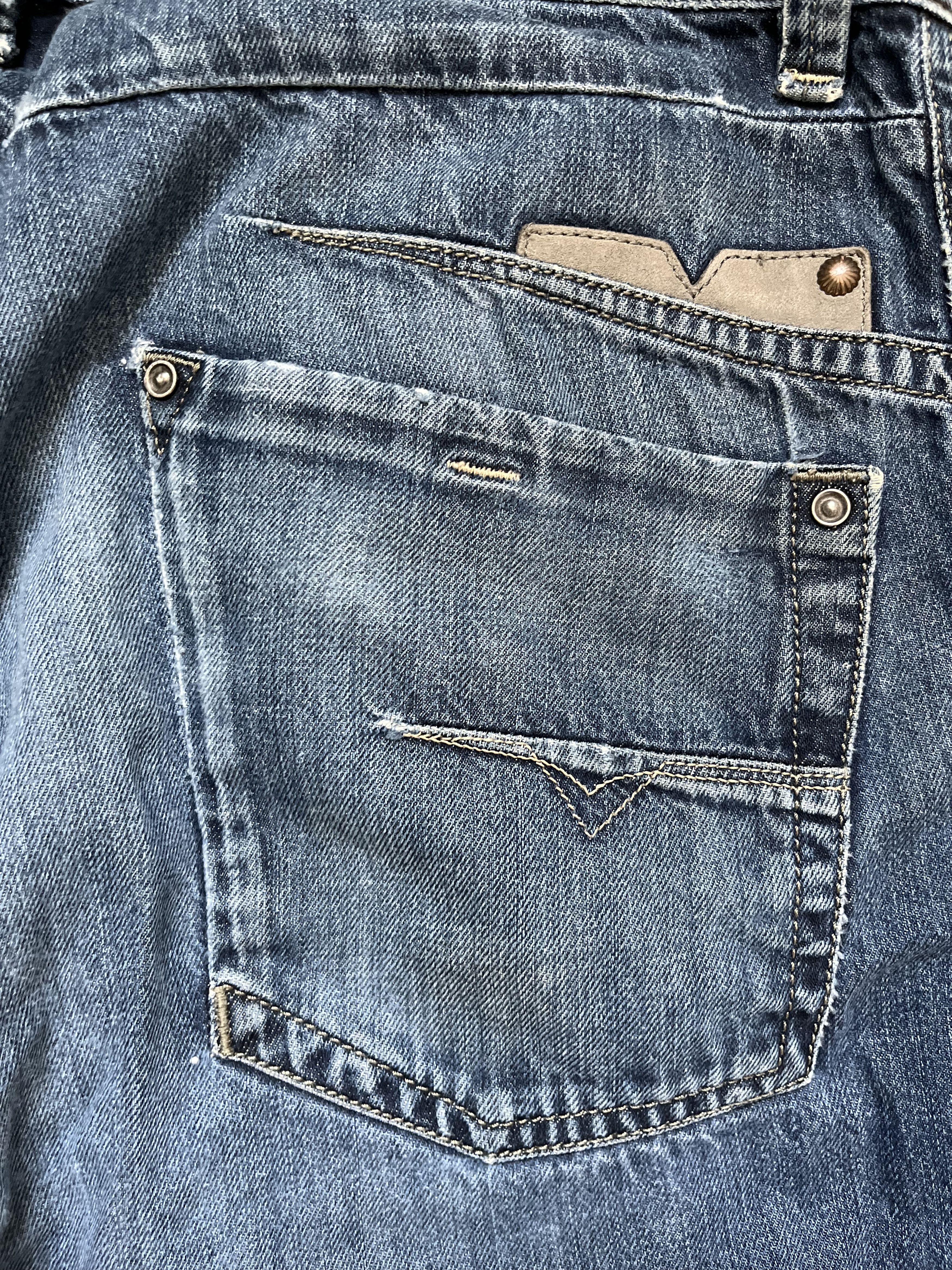 Diesel Diesel Y2K Skinny Indigo Blue Denim Size US 34 / EU 50 - 4 Thumbnail