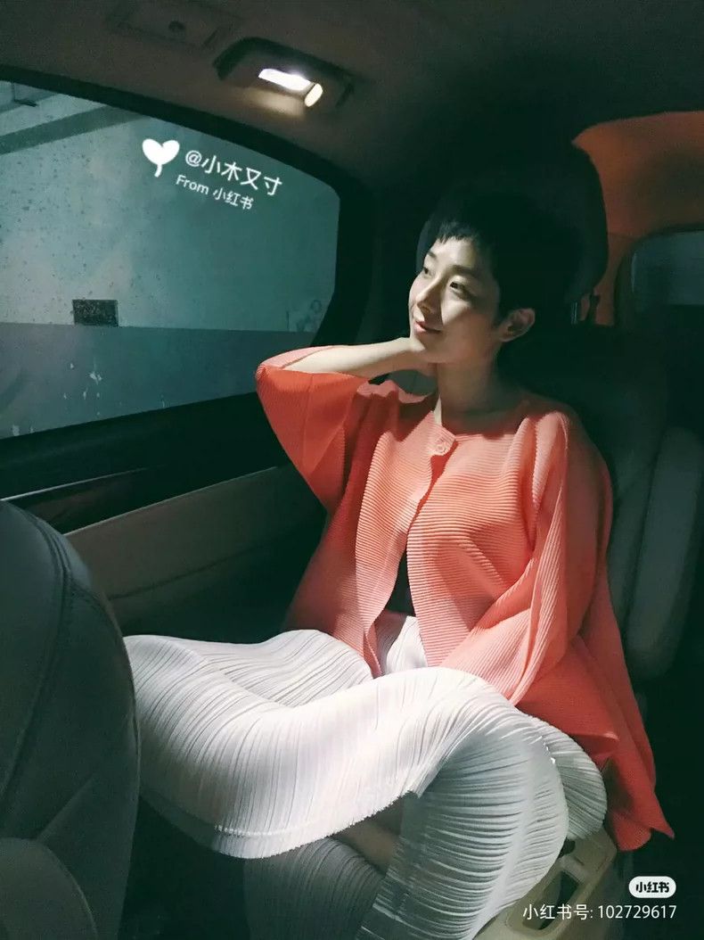 Issey Miyake Issey Miyake size:2 Orange-red pleated cardigan Size M / US 6-8 / IT 42-44 - 1 Thumbnail