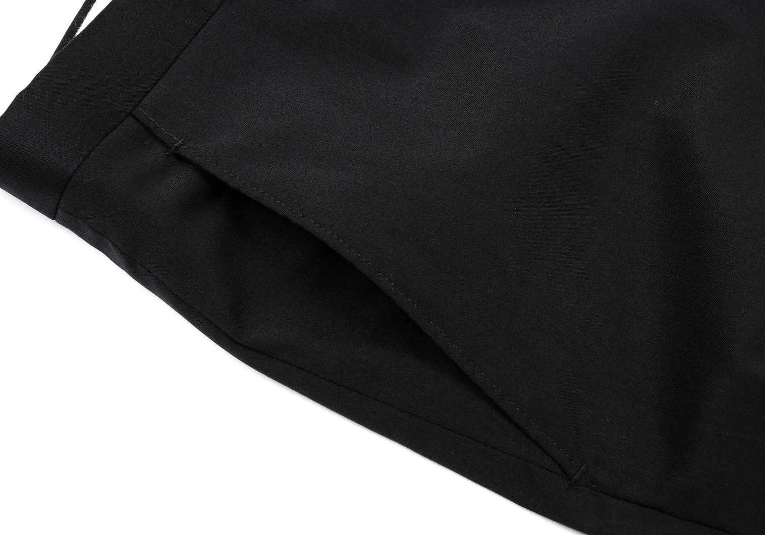 Jean Paul Gaultier Wool Blend Tapered Pants in Black, Size 48 Size US 32 / EU 48 - 6 Thumbnail