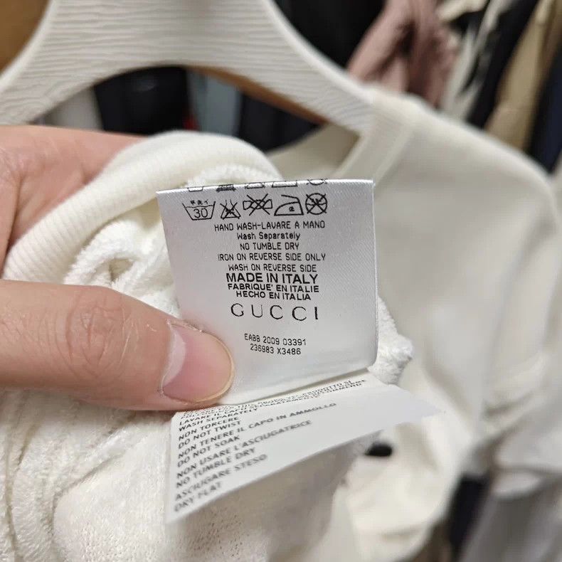 Gucci Gucci White short sleeves Size US L / EU 52-54 / 3 - 6 Thumbnail