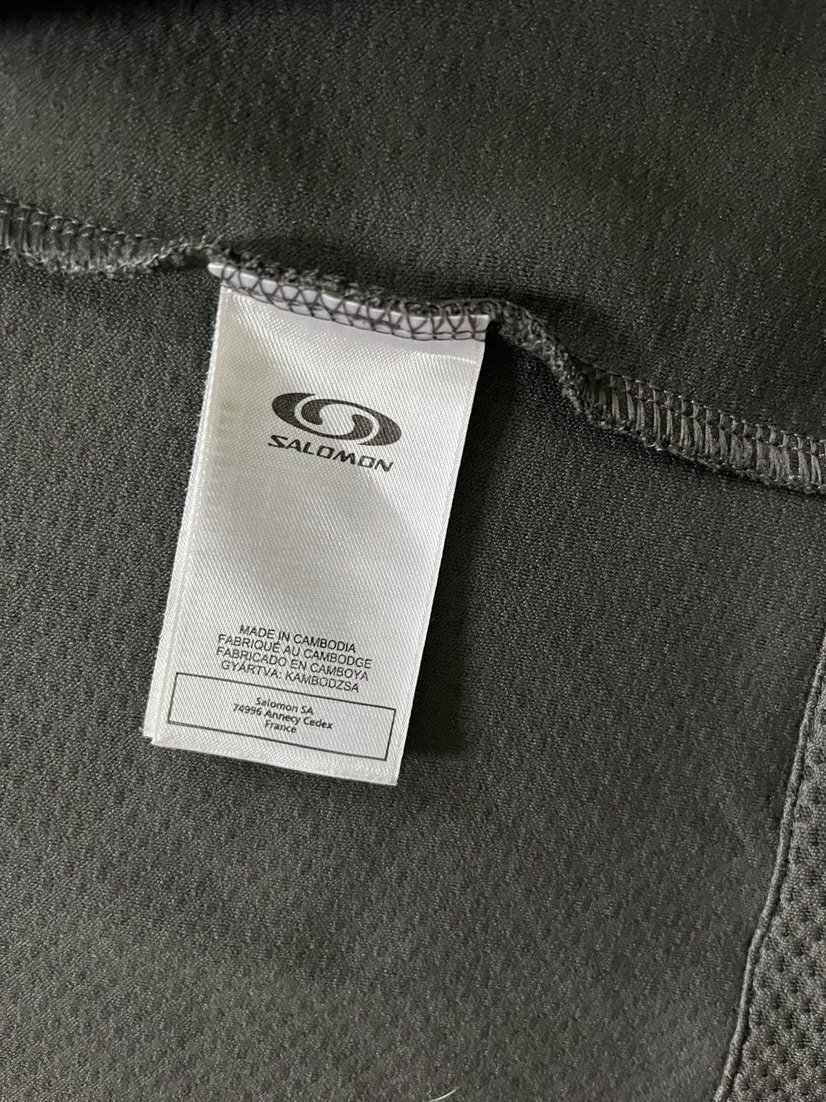 Salomon Salomon Softshell Vest L Dark Grey Technical Layer Size US L / EU 52-54 / 3 - 7 Thumbnail