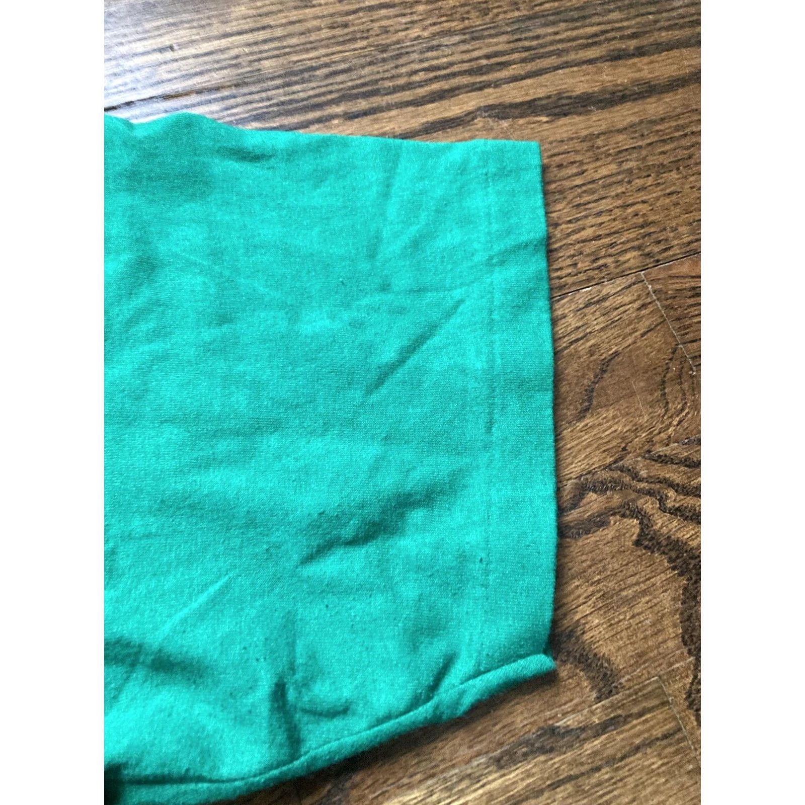 Hanes VINTAGE Blarney Tech Ireland Shirt Mens XL College Green Single Stitch 1989 Size US XL / EU 56 / 4 - 6 Thumbnail