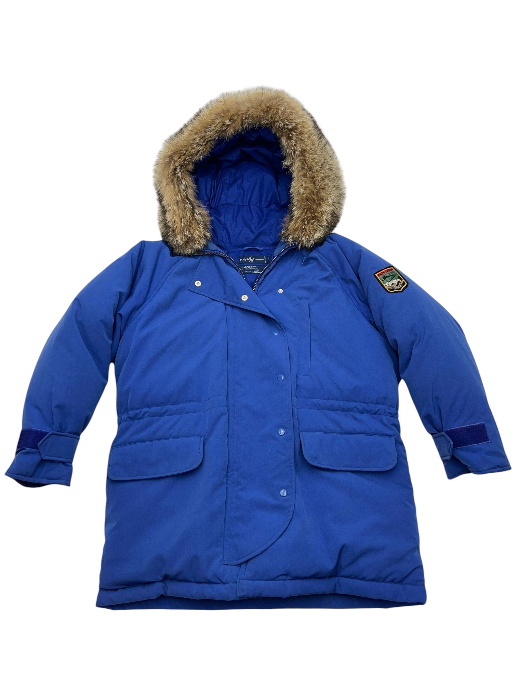 Polo Ralph Lauren × Ralph Lauren × Ralph Lauren Sport Vintage Polo Ralph Lauren Suicide skier Puffer Parka Jacket Size L / US 10 / IT 46 - 3 Thumbnail