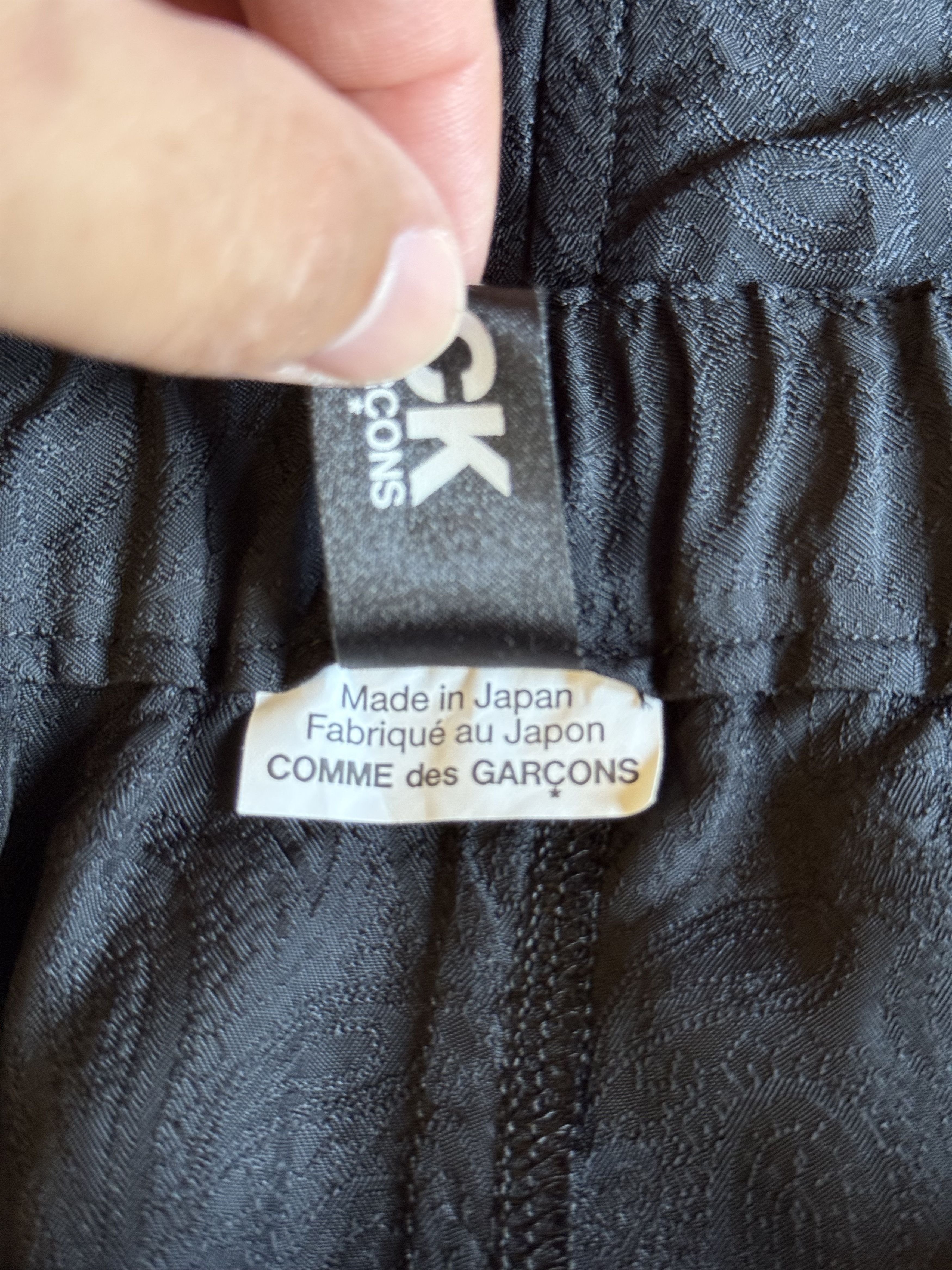 Comme des Garcons Black COMME DES GARÇONS BLACK Paisley Print Drop Crotch Pants Size US 32 / EU 48 - 9 Thumbnail