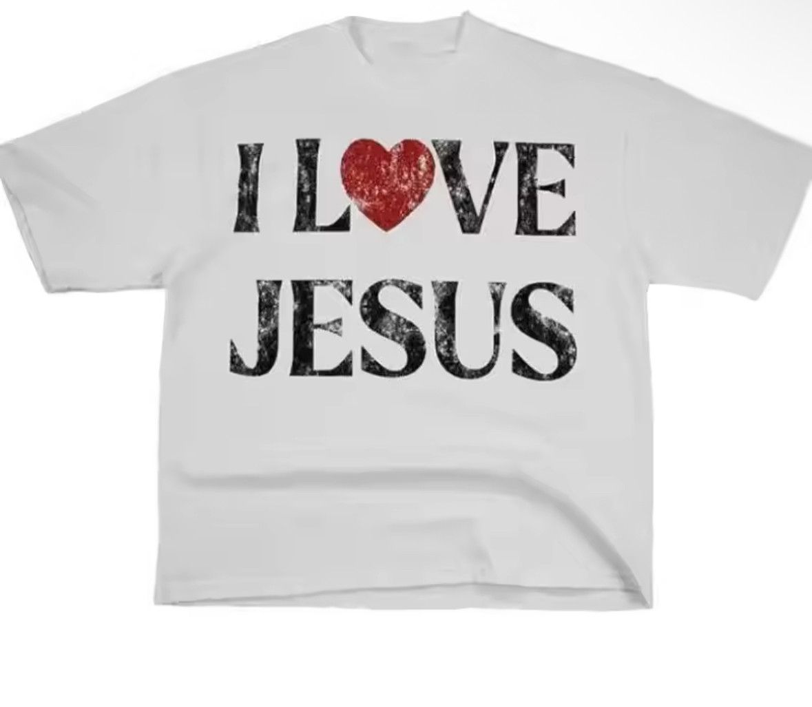 Other Streetwear Vintage I Love Jesus Qoute Print T-Shirt Punk Size US S / EU 44-46 / 1 - 3 Thumbnail