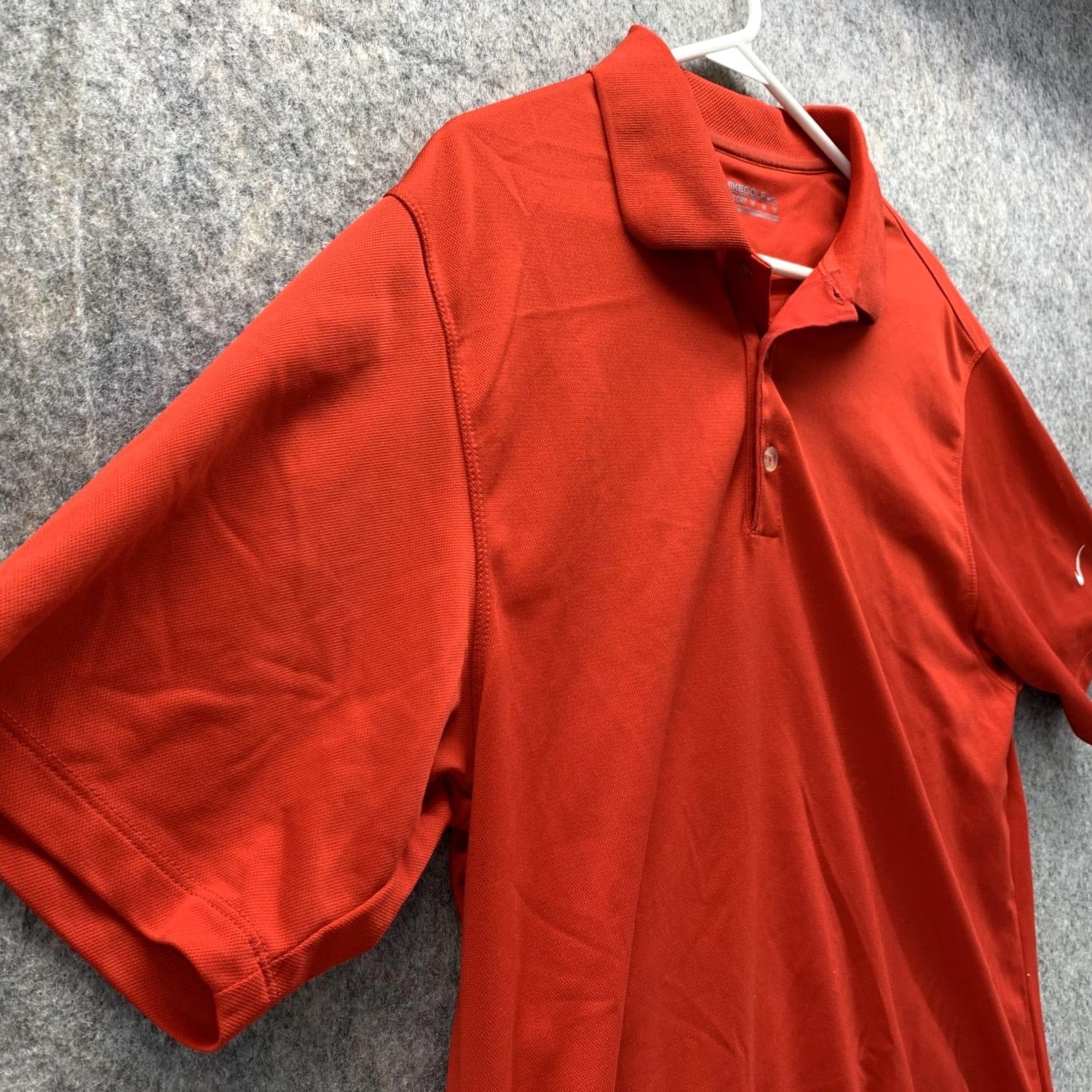 Nike Nike Golf Polo Shirt Men M Orange Performance Tour Swoosh Collared Golfer Size US M / EU 48-50 / 2 - 5 Thumbnail