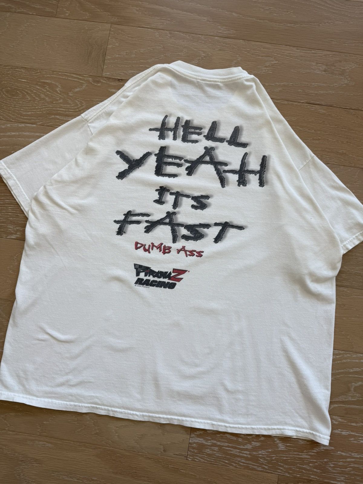 Vintage Vintage 04 Piranaz Racing Hell Yeah It’s Fast Shirt Size US XXL / EU 58 / 5 - 1 Thumbnail
