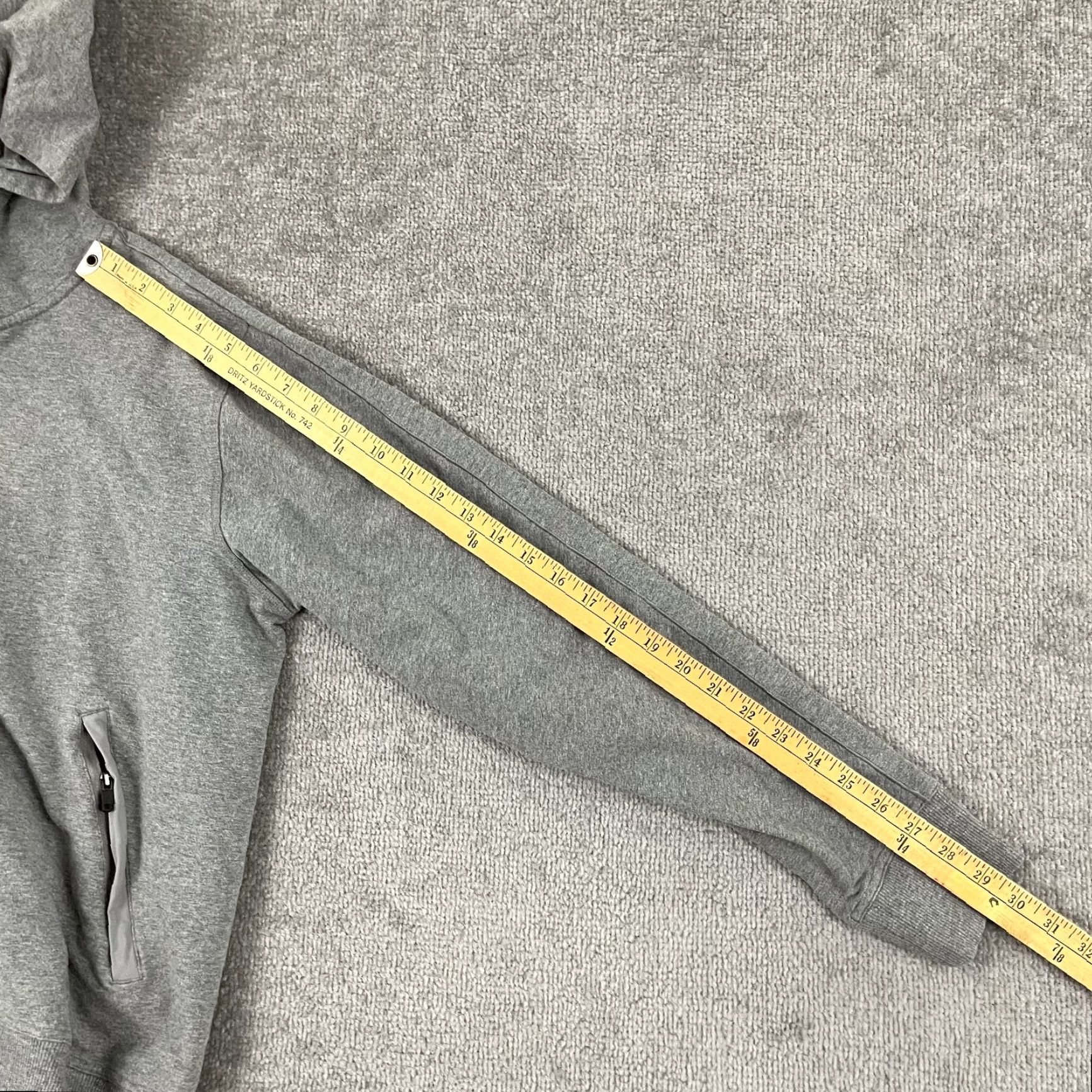 Vintage Mack Weldon Ace Hoodie Sweatshirt Men L Gray Full Zip Jacket Active Training Size US L / EU 52-54 / 3 - 5 Thumbnail