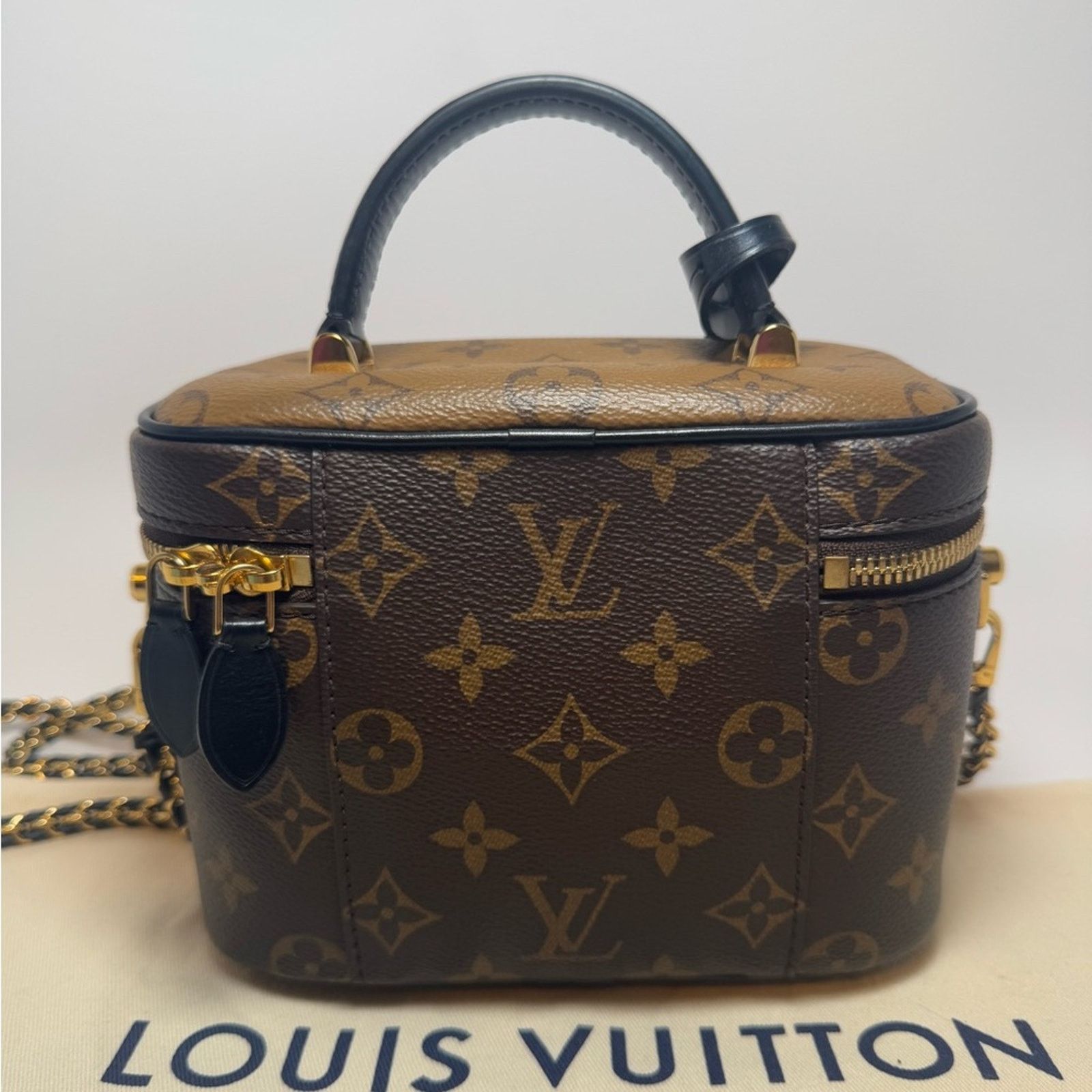Louis Vuitton Louis Vuitton Vanity PM Reverse Monogram Chain Leather Strap Size ONE SIZE - 2 Thumbnail