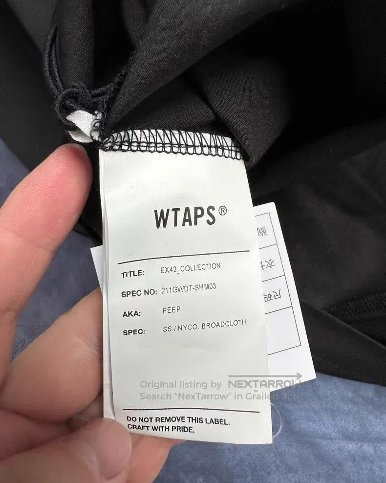 Wtaps Wtaps Short-sleeve nylon t-shirt Size US M / EU 48-50 / 2 - 6 Thumbnail