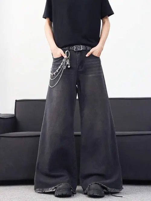 Jean Wide leg RETRO washed loose OPIUM jeans Size US 34 / EU 50 - 4 Thumbnail
