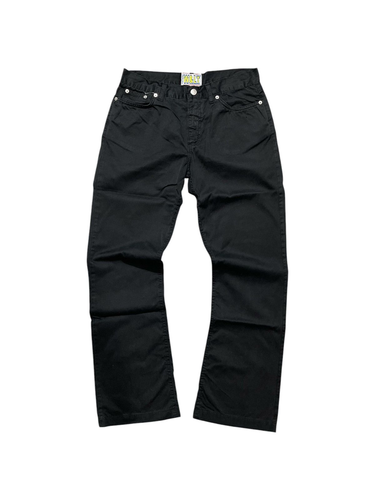W&LT × Walter Van Beirendonck Walter Van Beirendonck - Black Chino Pants Size US 31 - 1 Thumbnail