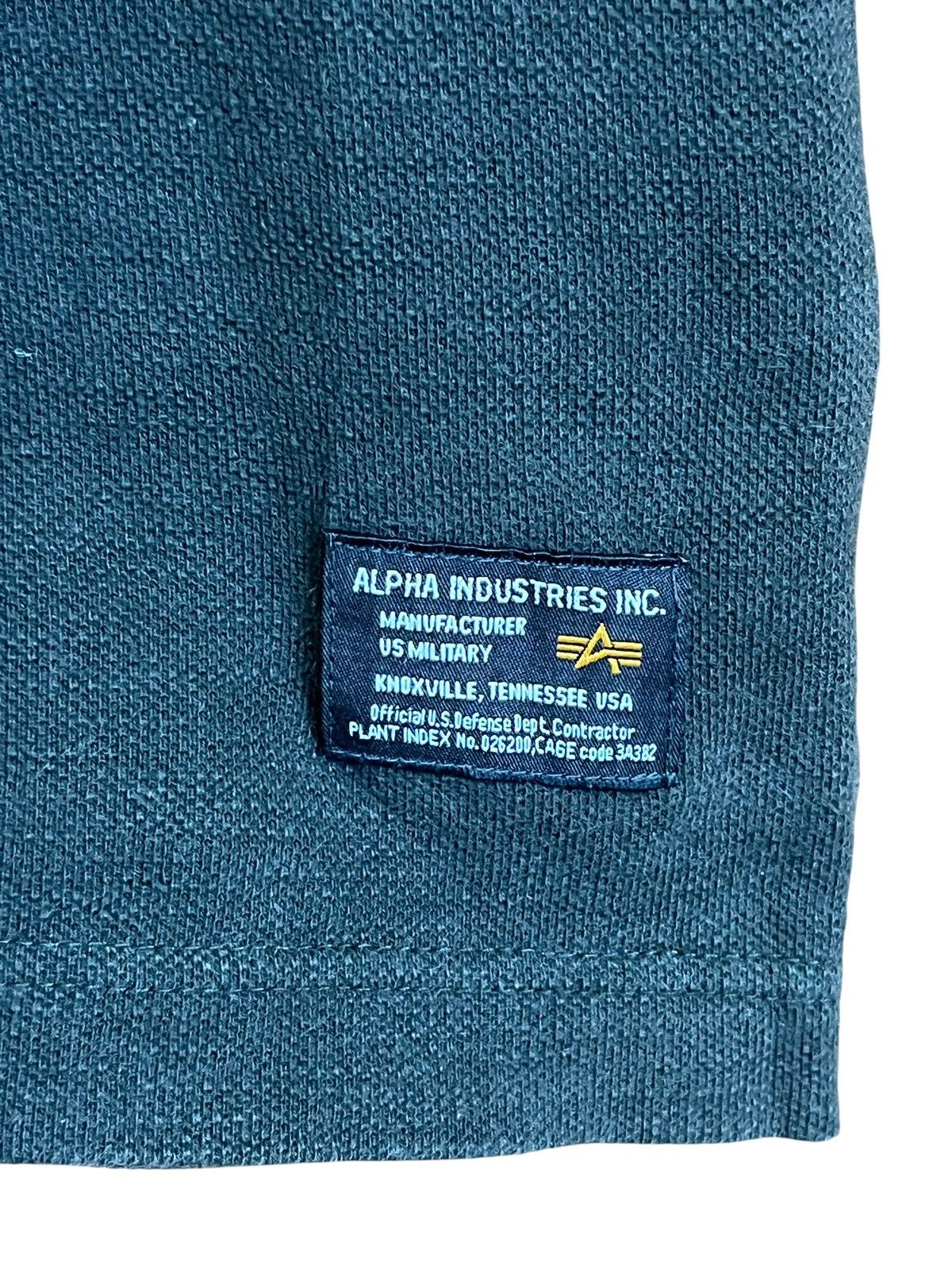 Alpha Industries Army🔥Vintage ALPHA INDUSTRIES u.s air force polo shirts Size US M / EU 48-50 / 2 - 11 Thumbnail