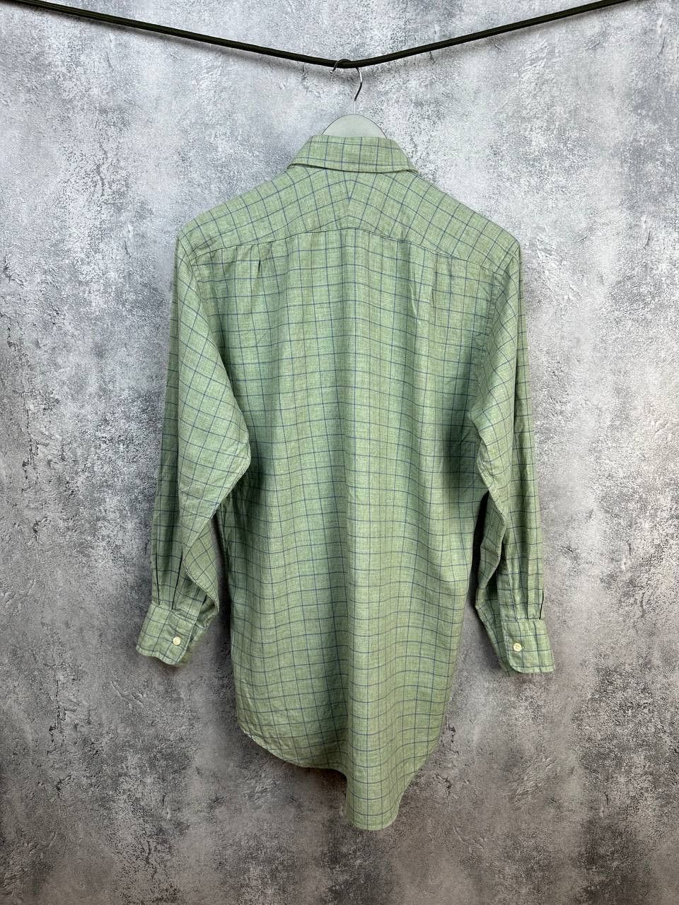 Other James Meade Cotton/Wool Blend Twill Check Button Up Shirt Size US M / EU 48-50 / 2 - 2 Thumbnail