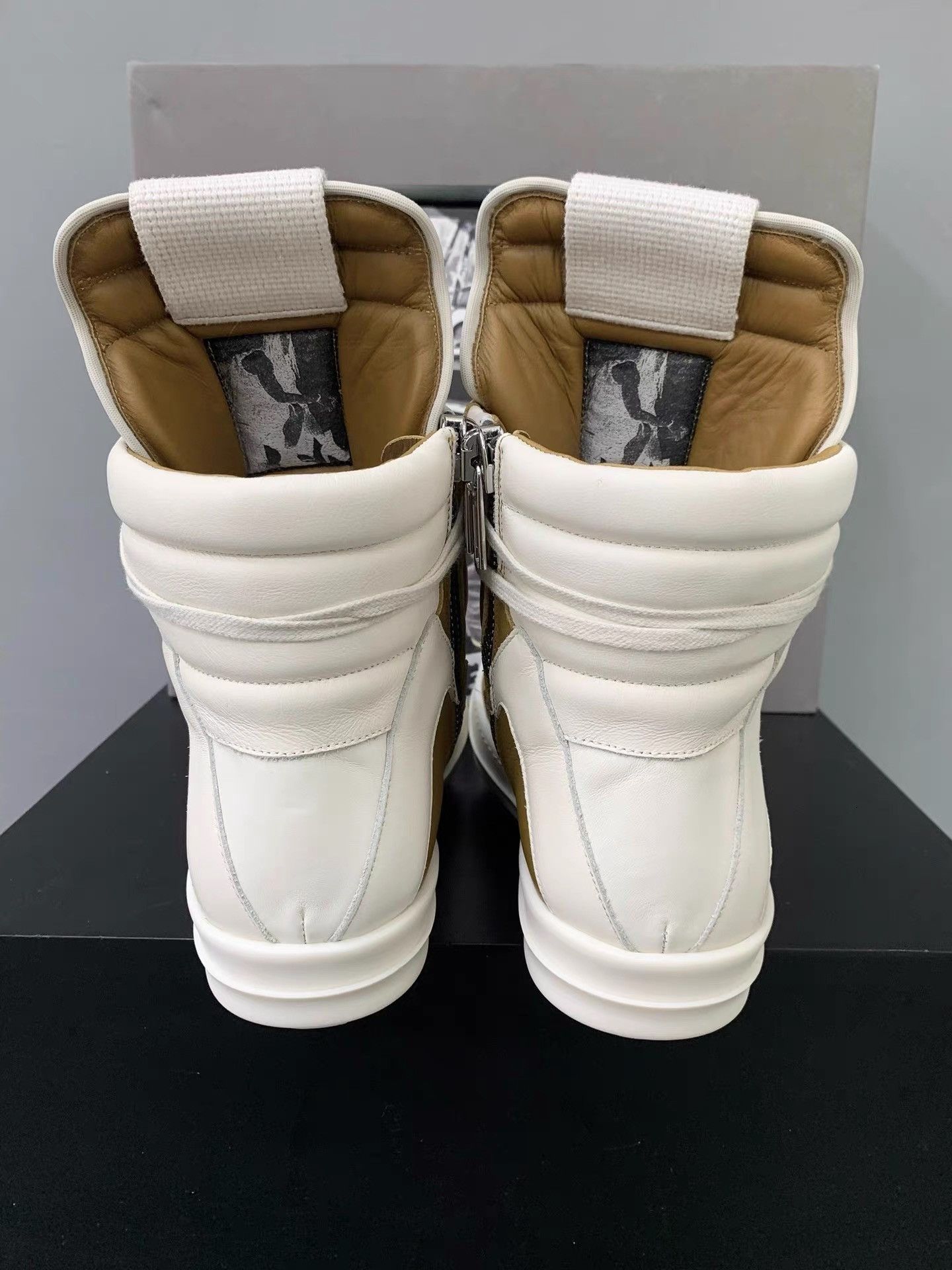 Rick Owens Rick Owens Ginger Inverted Triangle Geobasket K34 Size US 7 / EU 40 - 7 Thumbnail