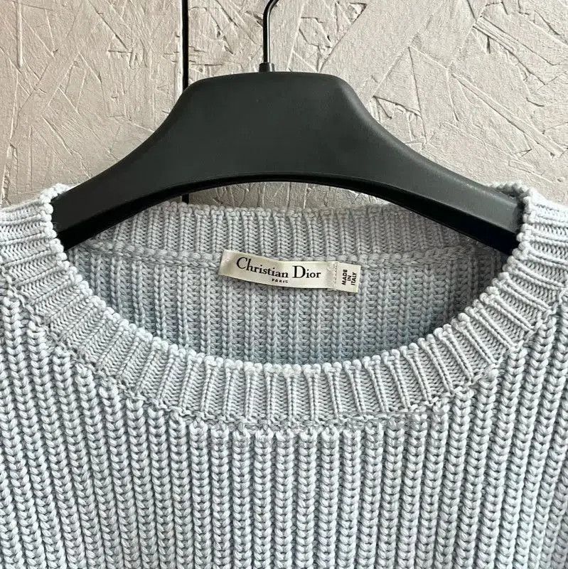 Dior Dior Light Blue Wool Pullover Sweater . Size S / US 4 / IT 40 - 4 Thumbnail