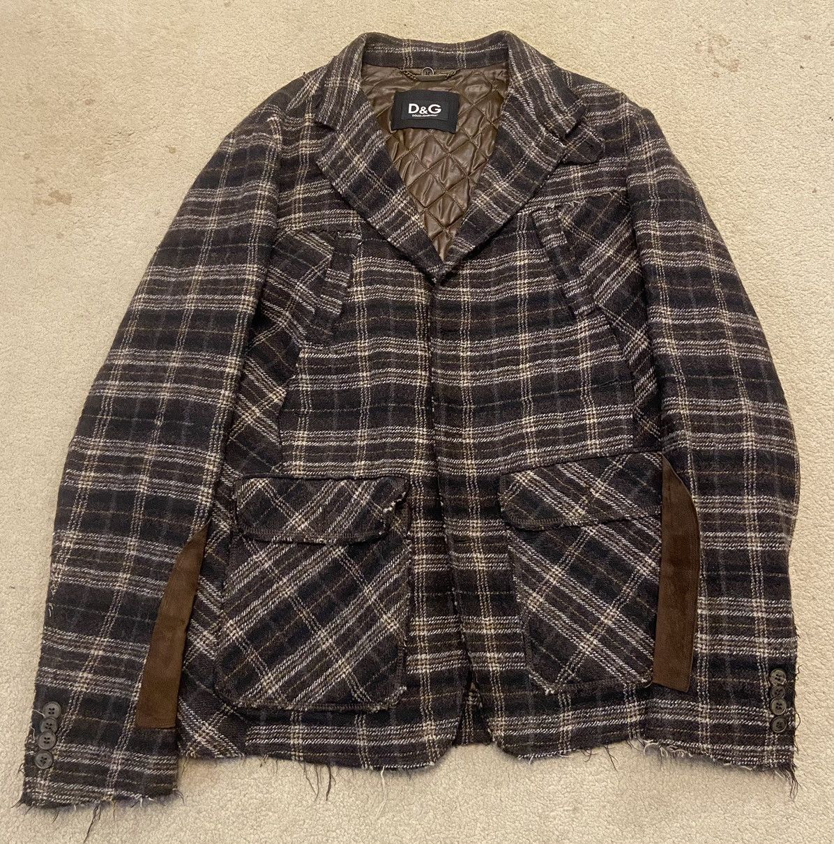 Dolce & Gabbana Dolce & Gabbana wool short coat 2 in 1 Size US L / EU 52-54 / 3 - 2 Thumbnail