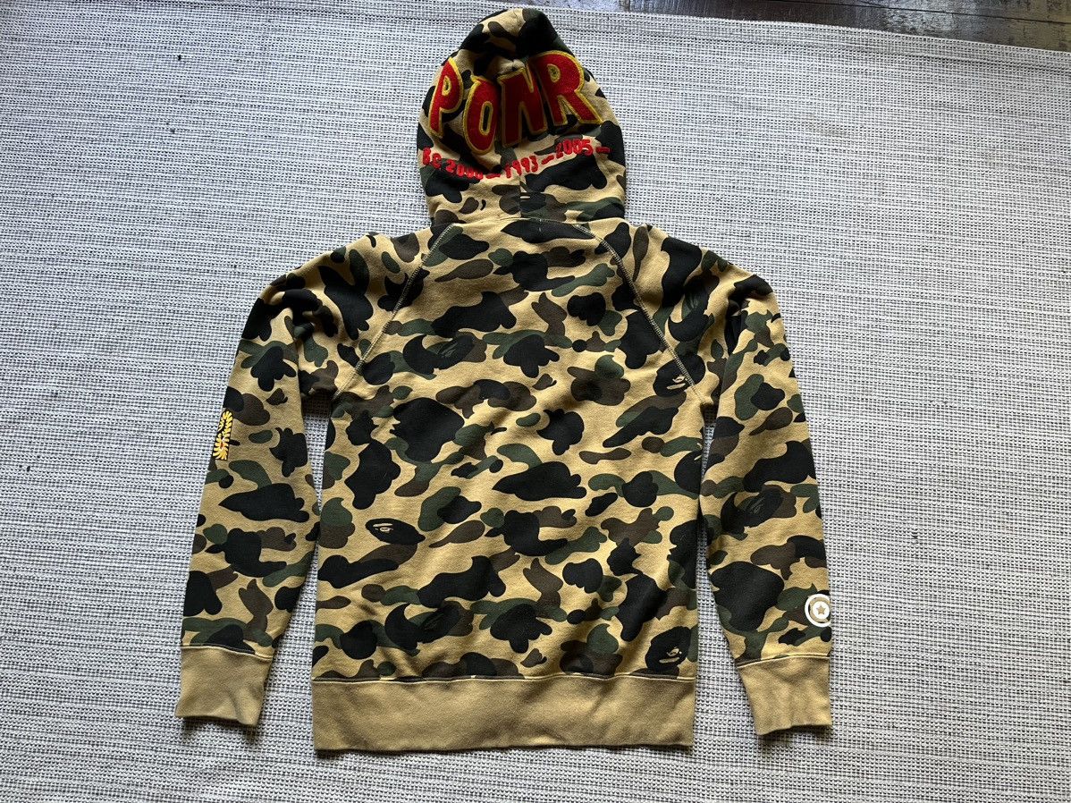 Bape 1st Camo PONR Shark Full Zip Hoodie Size US M / EU 48-50 / 2 - 2 Thumbnail