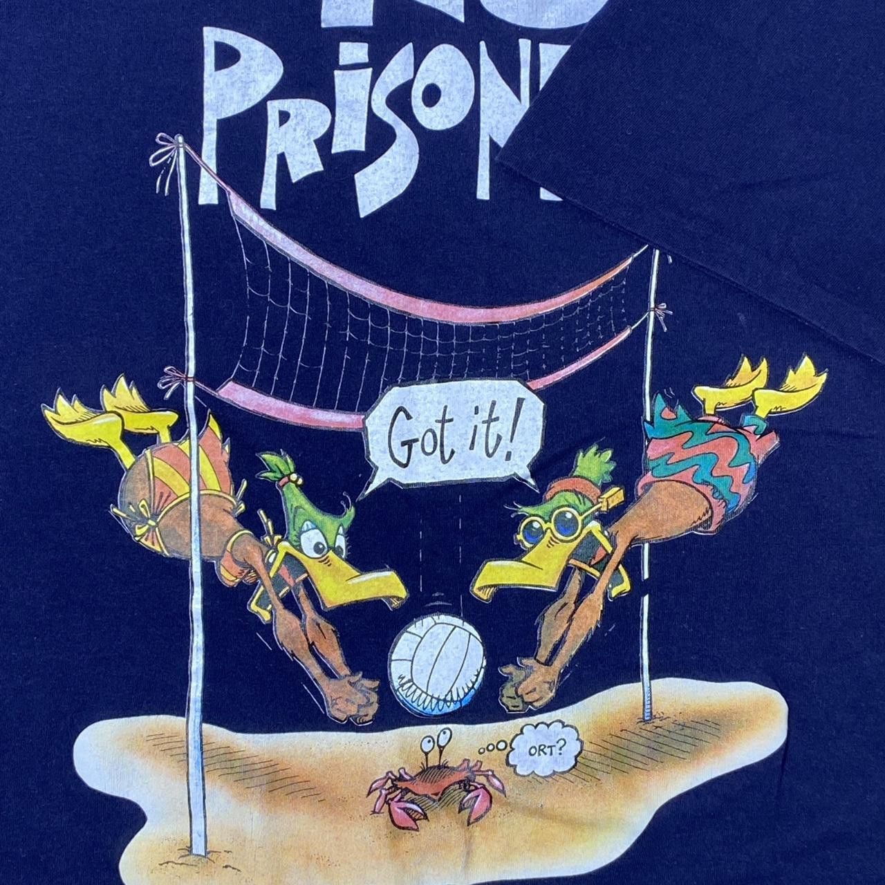 Duck Head Vintage Duck Head 1994 Navy Blue Volleyball Tee Size XL Size US XL / EU 56 / 4 - 3 Thumbnail
