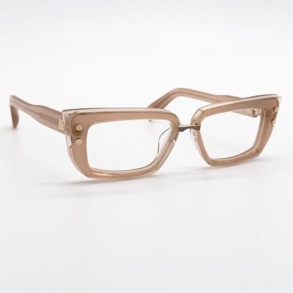 Balmain NEW BALMAIN EYEGLASSES BPX-134C CAT EYE NUDE WOMEN EYEWEAR Size ONE SIZE - 4 Thumbnail