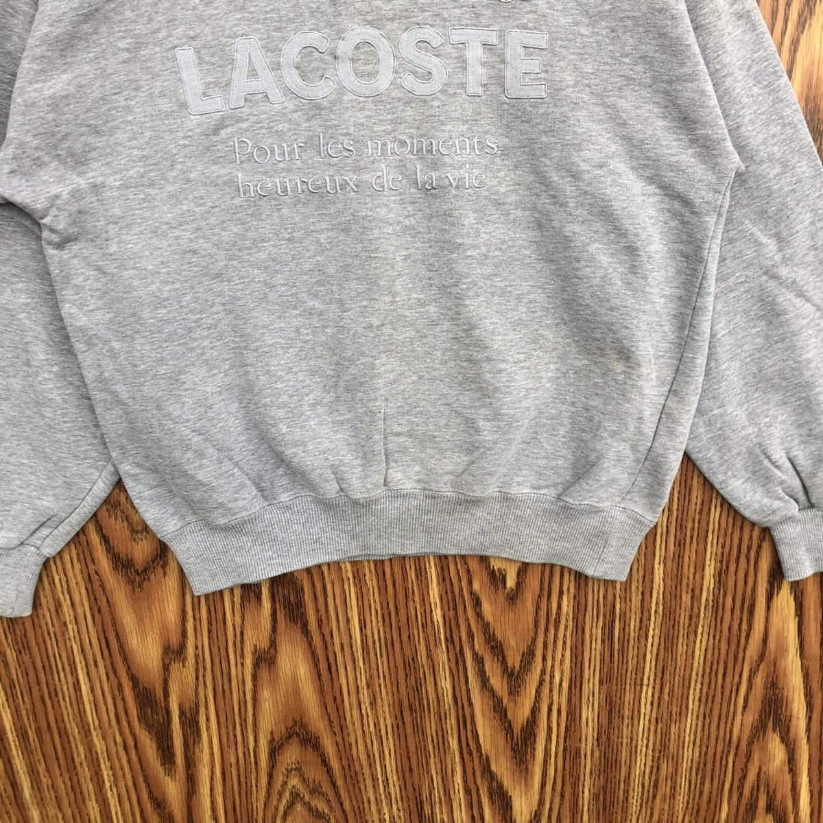 Lacoste Vintage Lacoste Embroidered Sweatshirt Pullover Crewneck Size US M / EU 48-50 / 2 - 4 Thumbnail