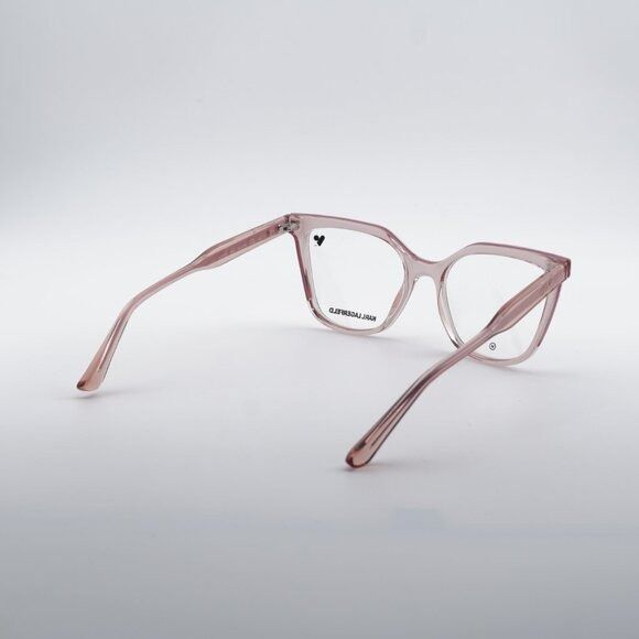 Karl Lagerfeld Karl Lagerfeld KL6155 652 Eyeglasses Antique Rose 53mm Size ONE SIZE - 5 Thumbnail