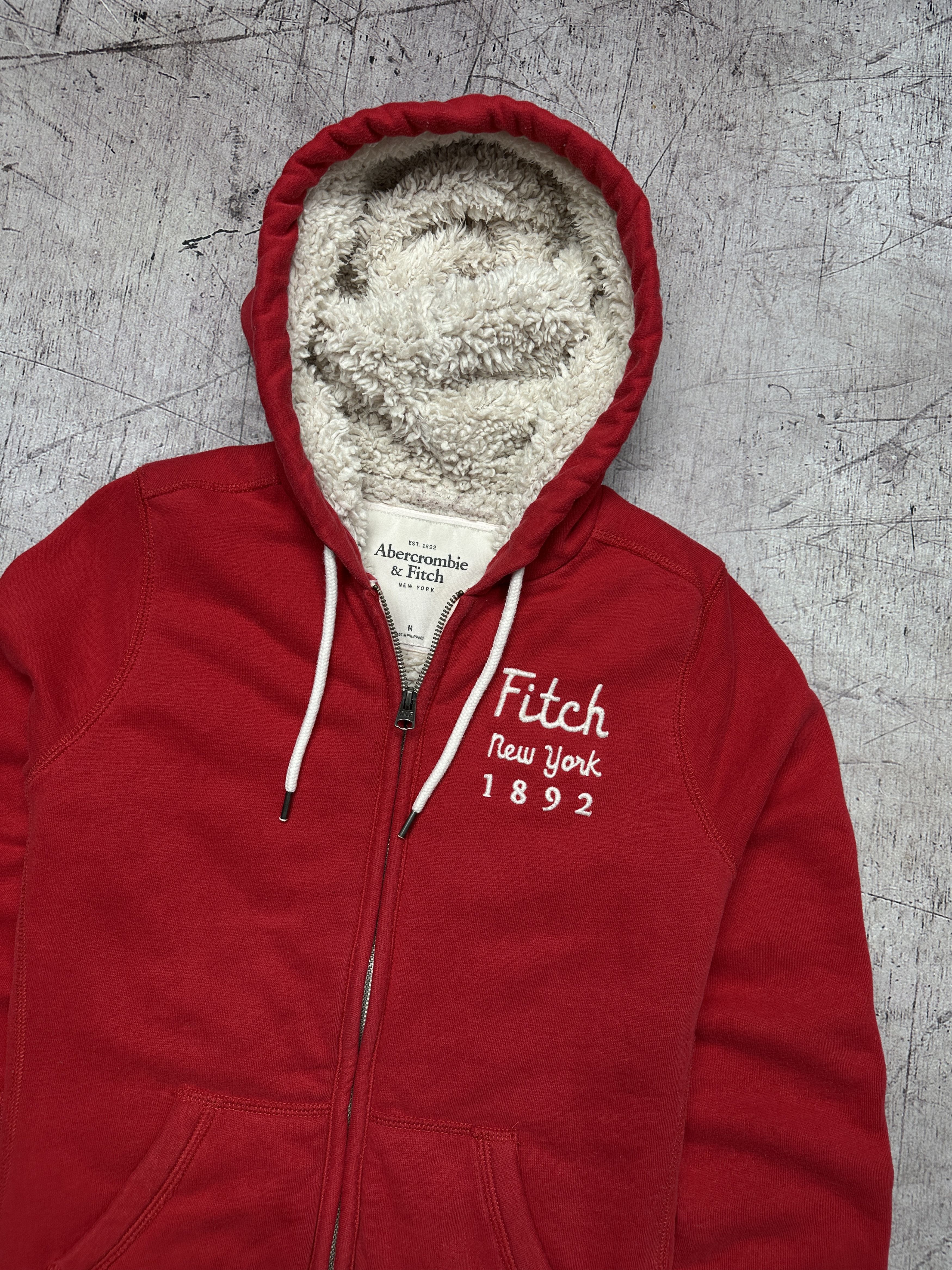 Abercrombie & Fitch Abercrombie & Fitch Womens Hoodie With Faux Fur Lining Size M / US 6-8 / IT 42-44 - 2 Thumbnail