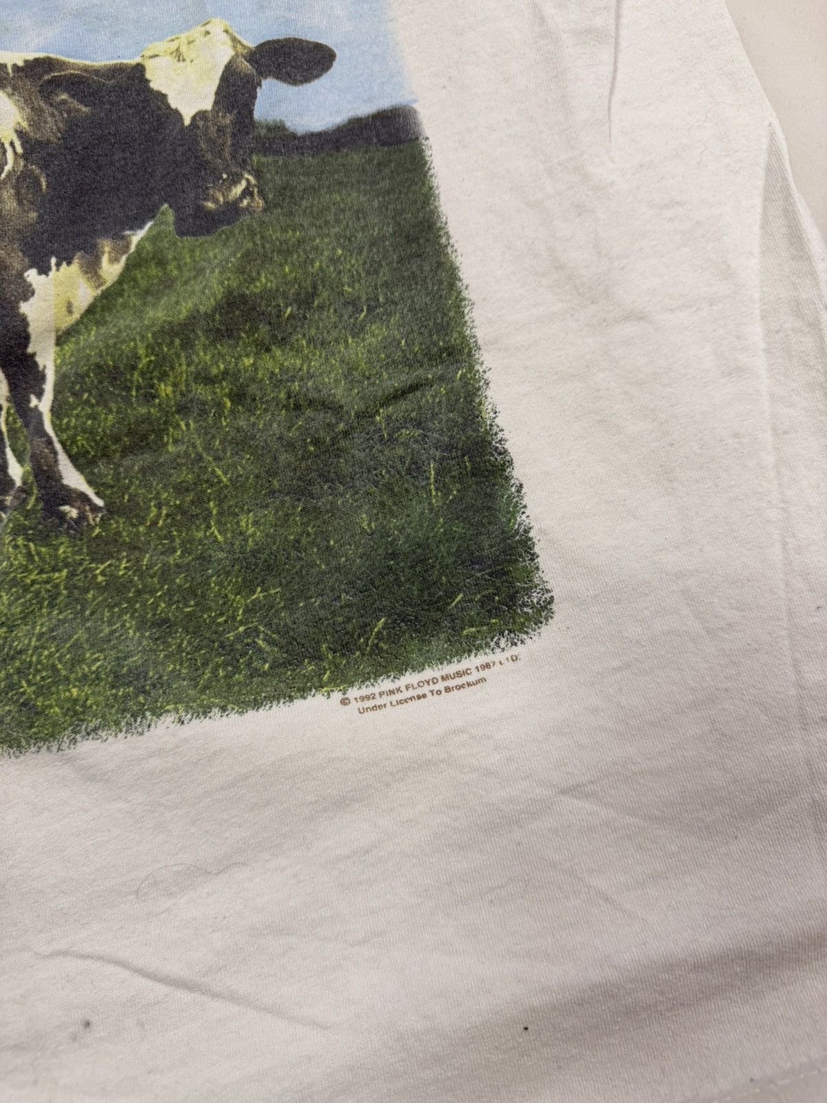 Brockum 1992 Pink Floyd Atom Heart Mother T-Shirt Size US XL / EU 56 / 4 - 4 Thumbnail