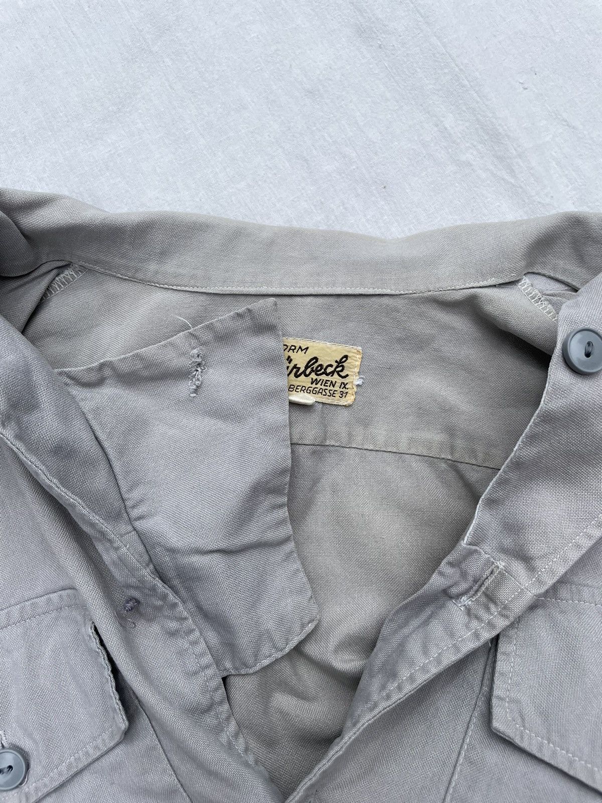 Vintage Vintage Durbeck Uniform Shirt Size US M / EU 48-50 / 2 - 9 Thumbnail