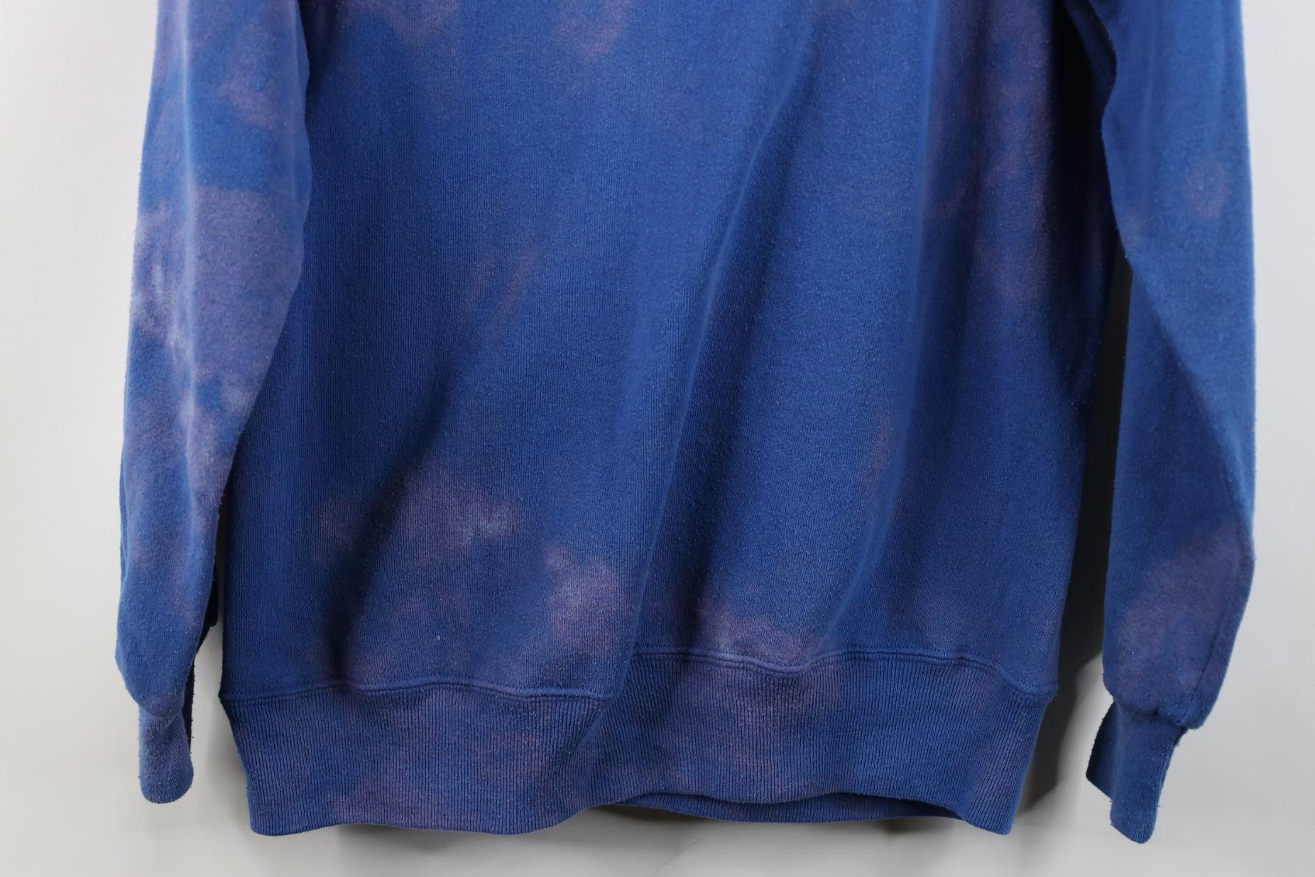 Vintage Vintage 90s Streetwear Blank Acid Wash Sweatshirt USA Size L / US 10 / IT 46 - 13 Thumbnail