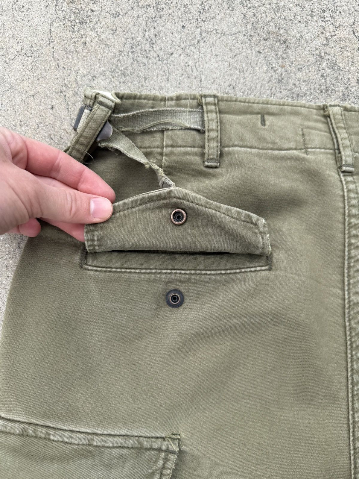 Comme des Garcons Junya Watanabe X Comme des Garcons Military Pants Size US 32 / EU 48 - 9 Thumbnail
