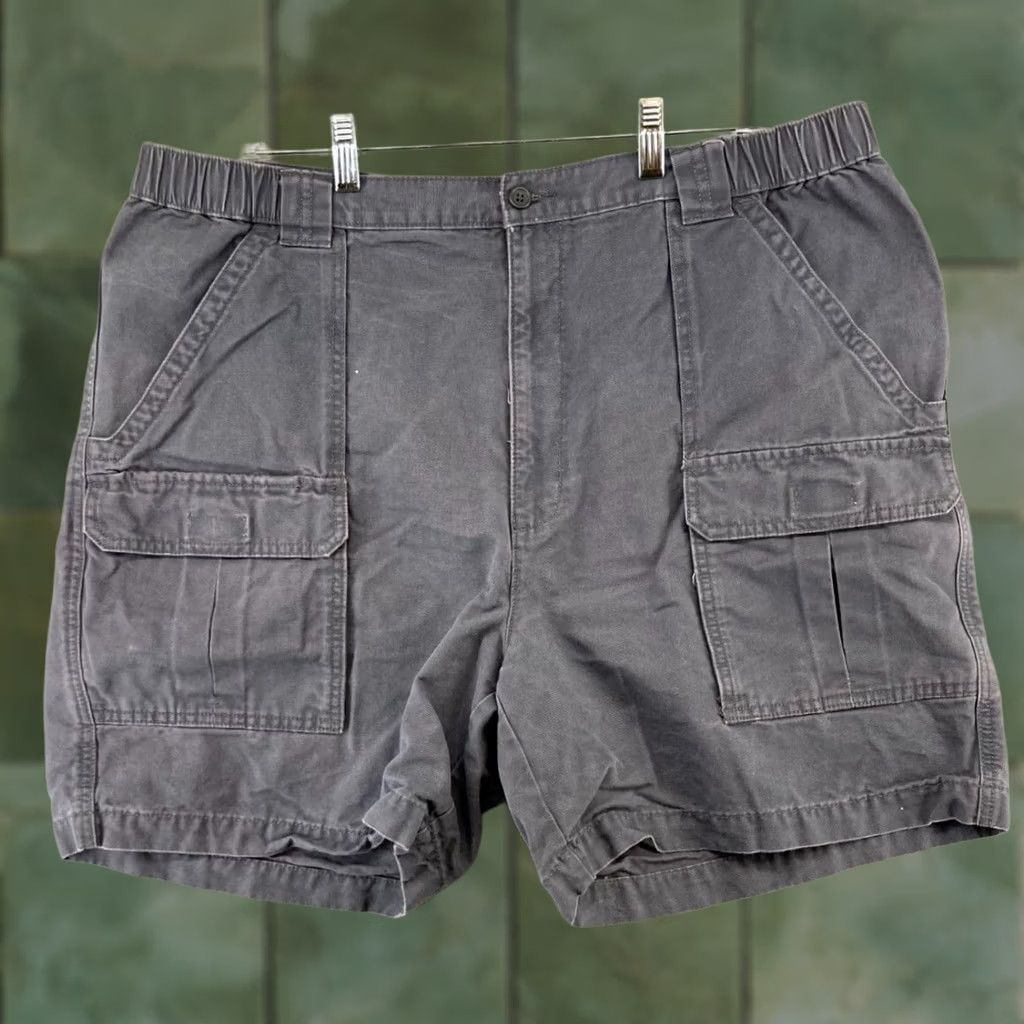 Savane Savane Mens Shorts 40 Gray Canvas Cargo Everyday Size US 40 / EU 56 - 1 Thumbnail