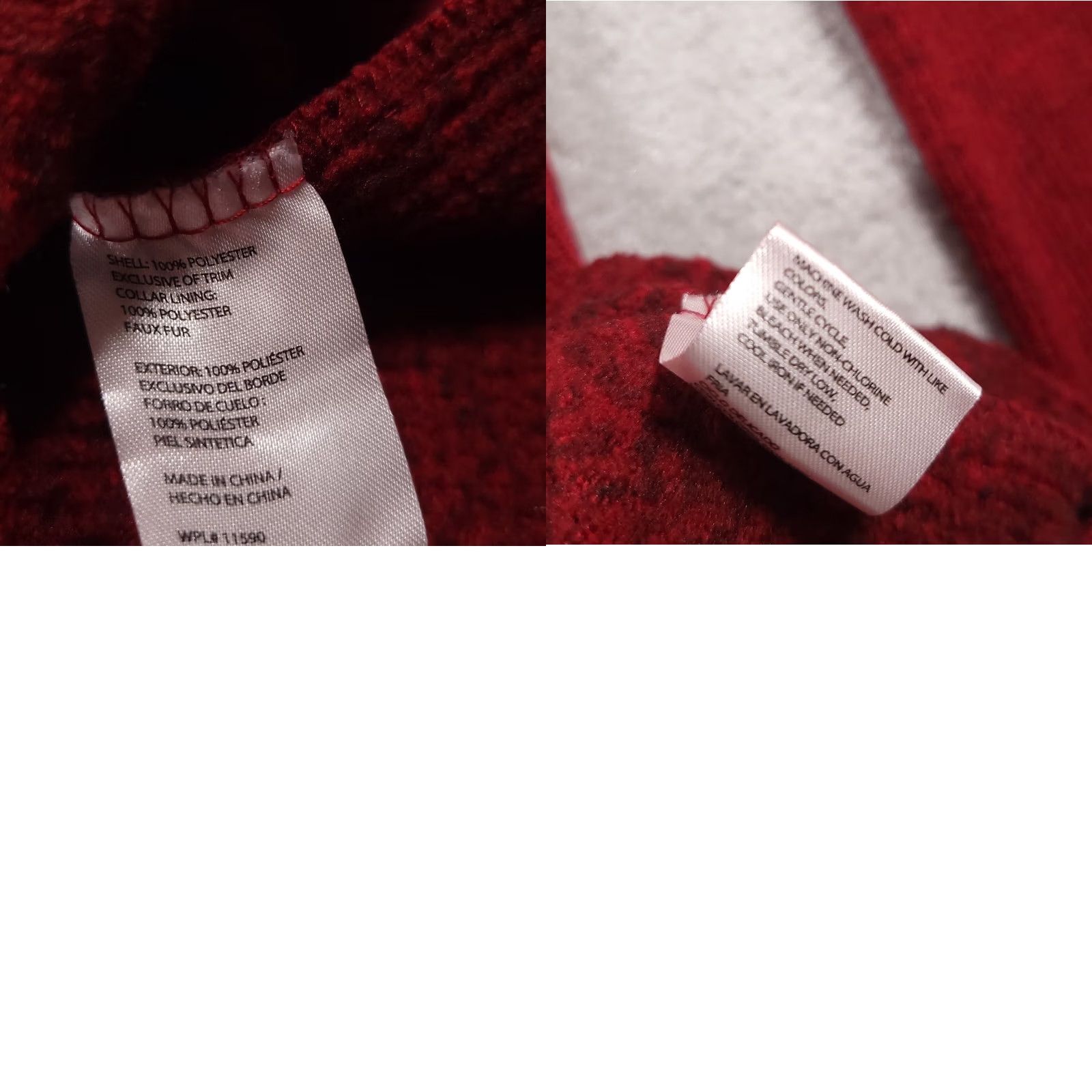 Weatherproof Weatherproof Vintage 1/4 Zip Sweater Mens Med Red Ribbed Fleece Collar Pullover Knit Size US M / EU 48-50 / 2 - 9 Thumbnail