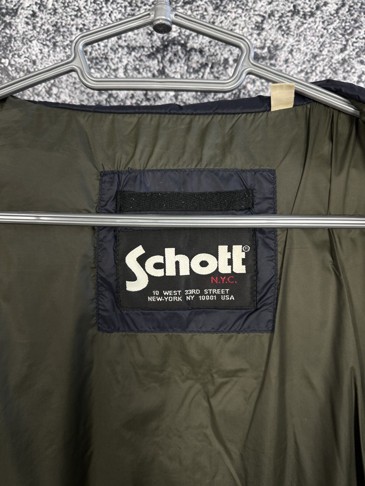 Schott Men’s Schott NYC USA Down Jacket Winter Warm Size XL Size US XL / EU 56 / 4 - 8 Thumbnail