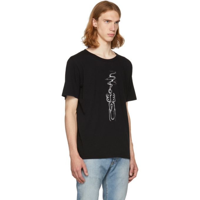 Saint Laurent Paris Saint Laurent Saint Laurent Black Gun T-Shirt Size US XXL / EU 58 / 5 - 1 Thumbnail