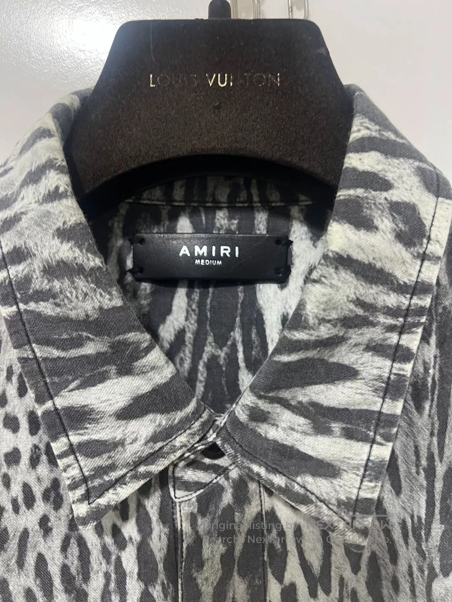 Amiri Amiri Men's Leopard Print Casual Shirt. Size US M / EU 48-50 / 2 - 4 Thumbnail