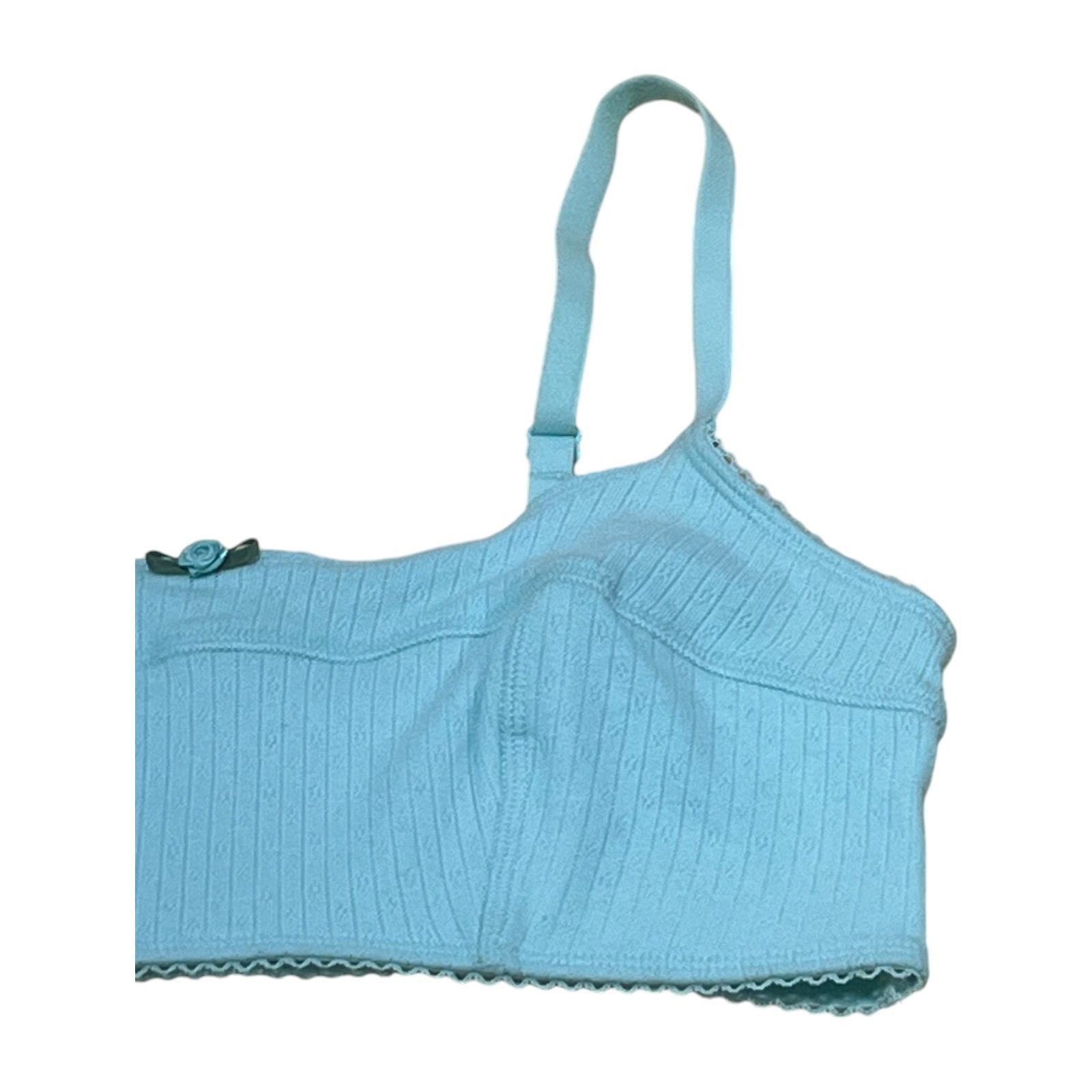 Other Colsie - Women's Bra - Light Blue - Small Size ONE SIZE - 10 Thumbnail