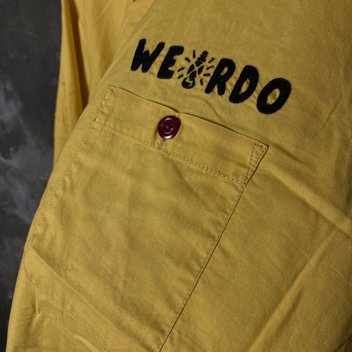 Japanese Brand × Vintage Vintage weirdo western style bowling shirts Size US L / EU 52-54 / 3 - 8 Thumbnail