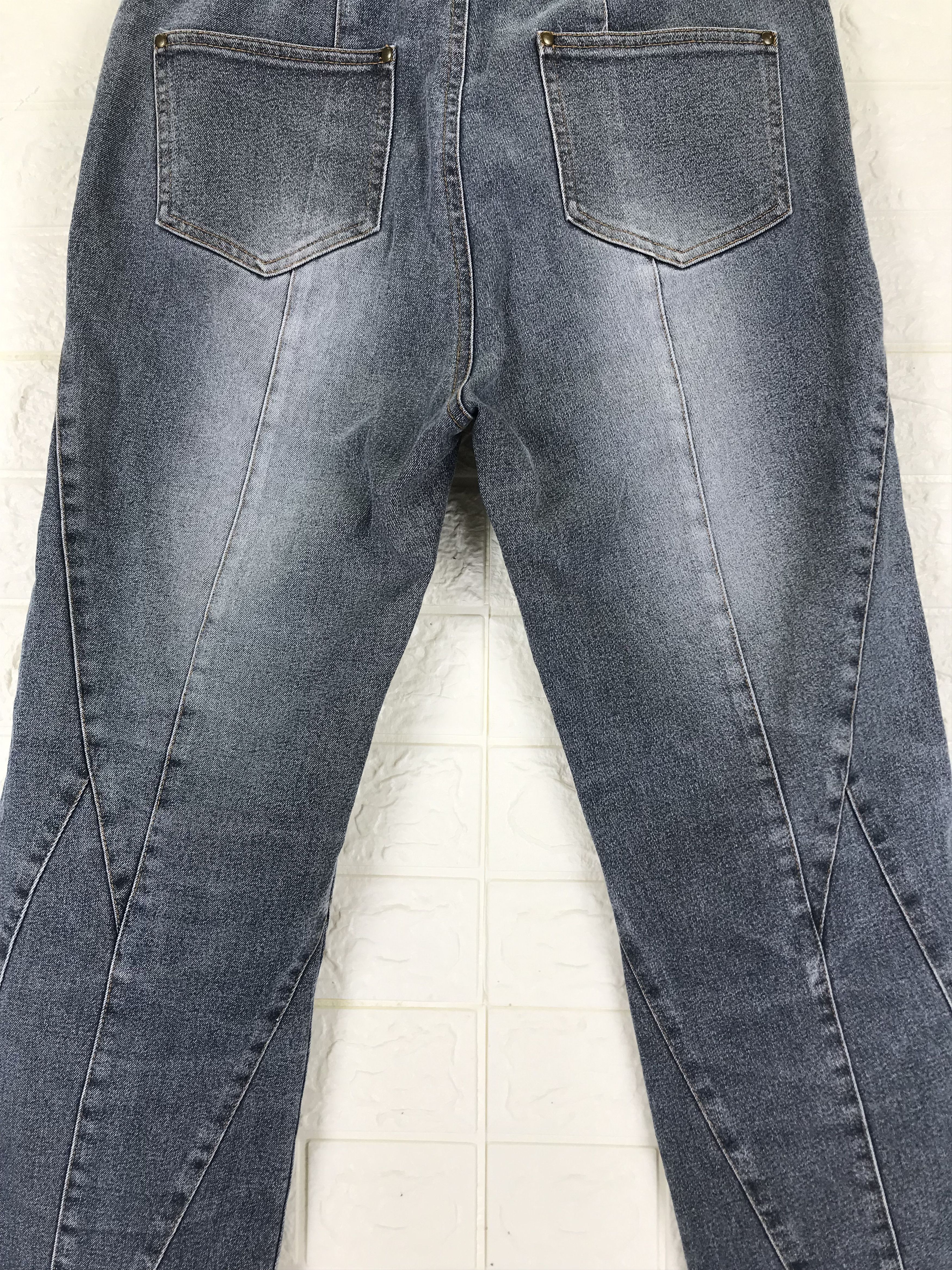 Japanese Brand Vintage Carouge Japanese Hybrid Flare Jeans Size US 30 / EU 46 - 7 Thumbnail